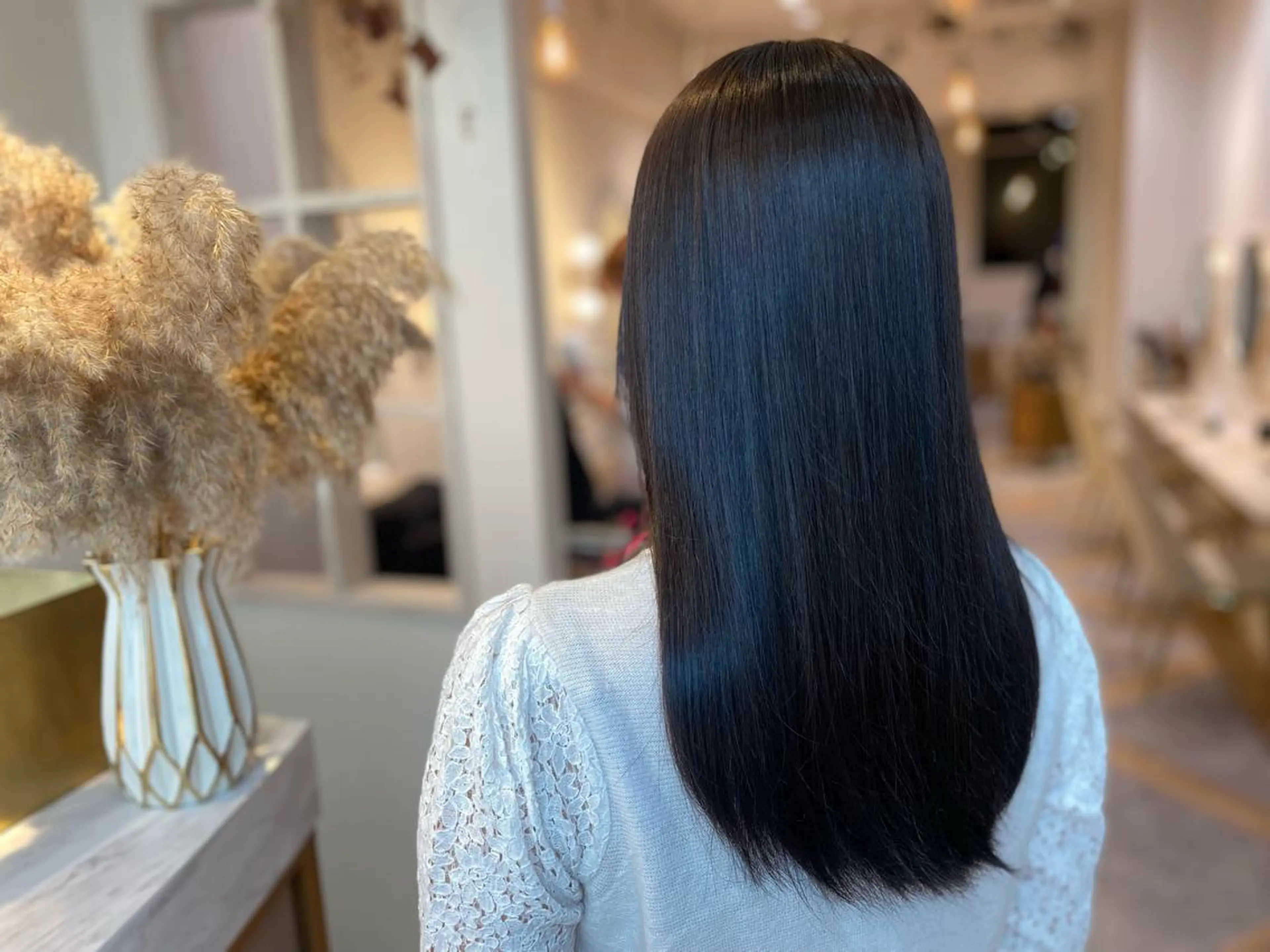 セミロング カラー メンズ 透明感カラー momoka .yのヘアスタイル