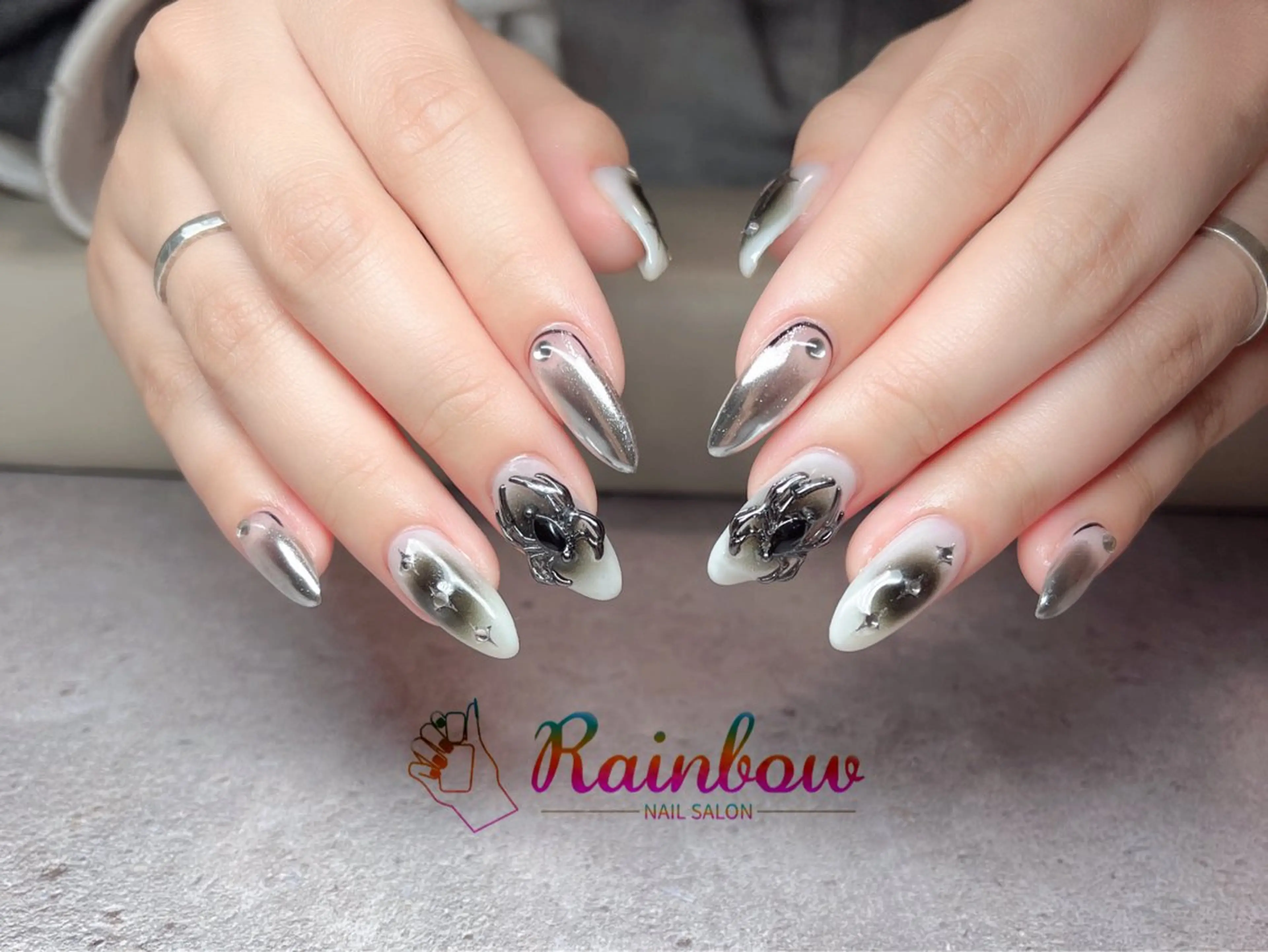 ネイル ハンドネイル Rainbow Nailのネイルデザイン
