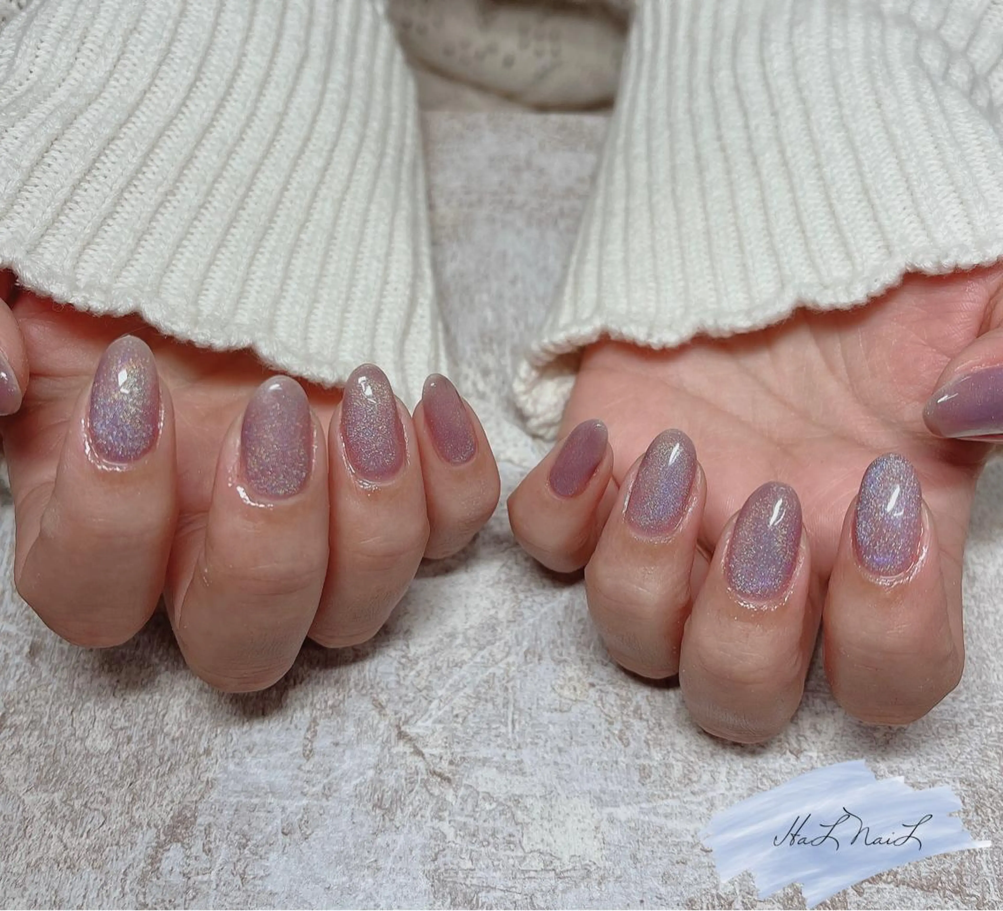 ネイル マグネットネイル ハンドネイル HaL NaiLのネイルデザイン
