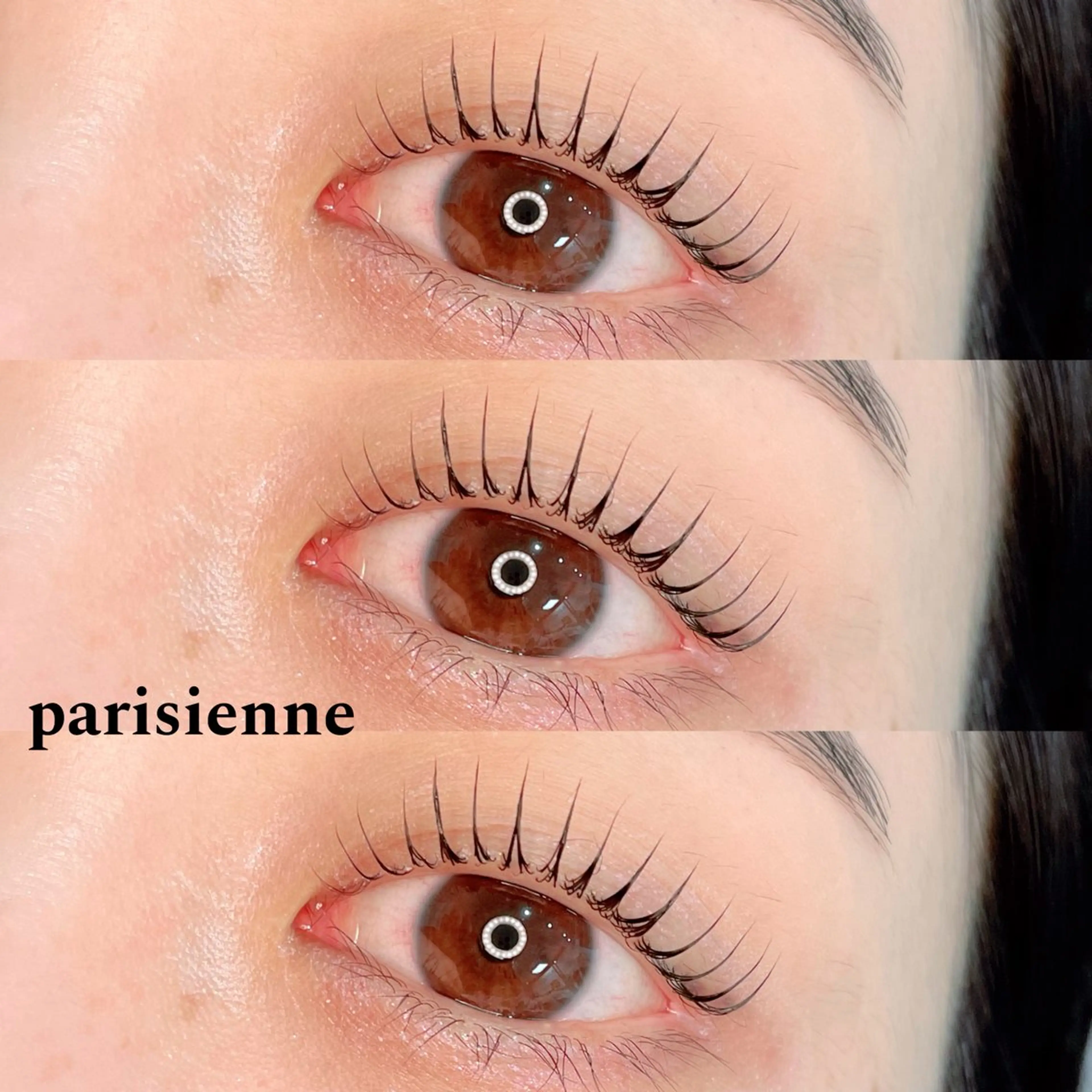 マツエク・マツパ パリジェンヌラッシュリフト マツパ パリジェンヌ/美眉 OLIVIA加藤のマツエク・マツパデザイン