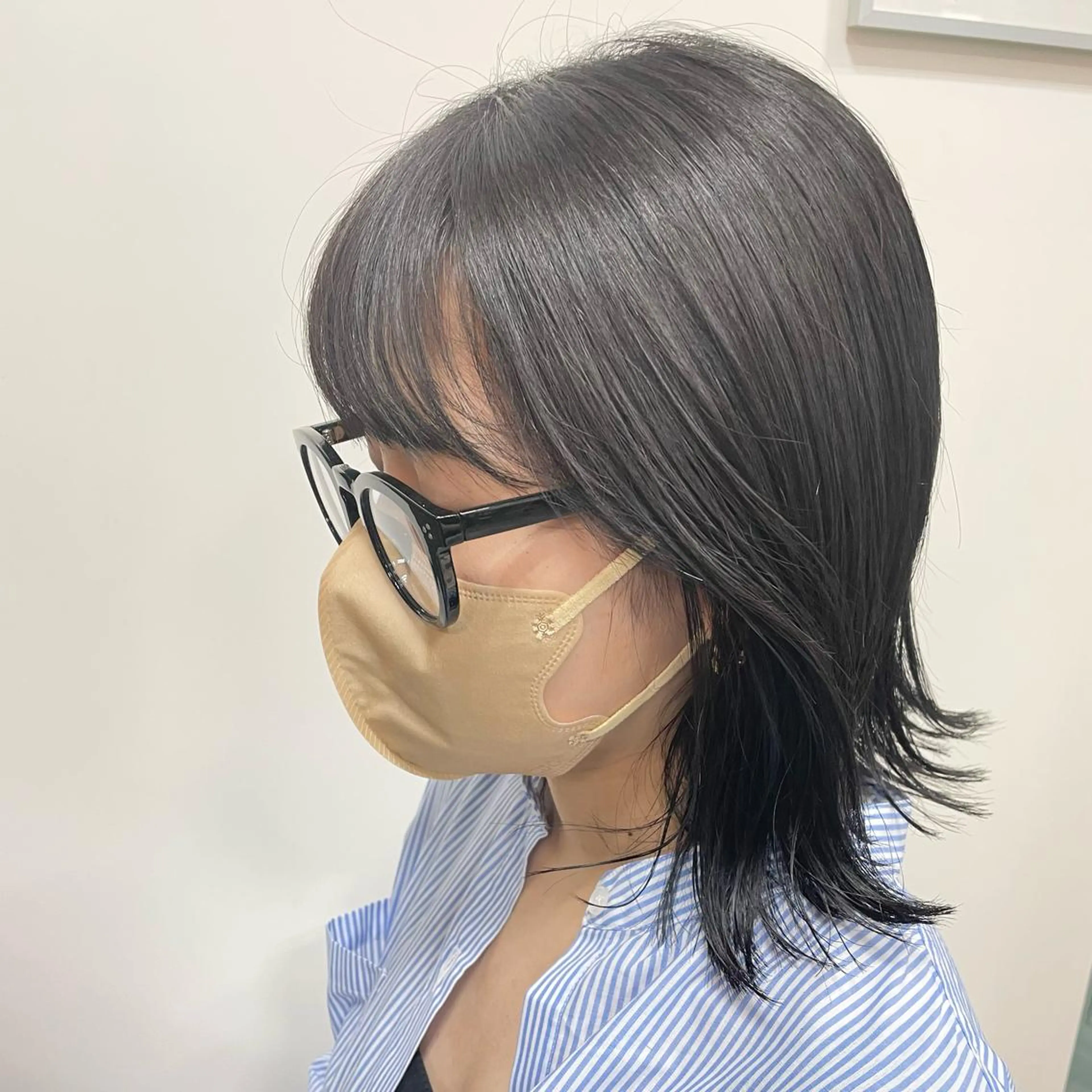 ショート 切りっぱなしボブ ボブ est hair mar所属・ami .のヘアスタイル