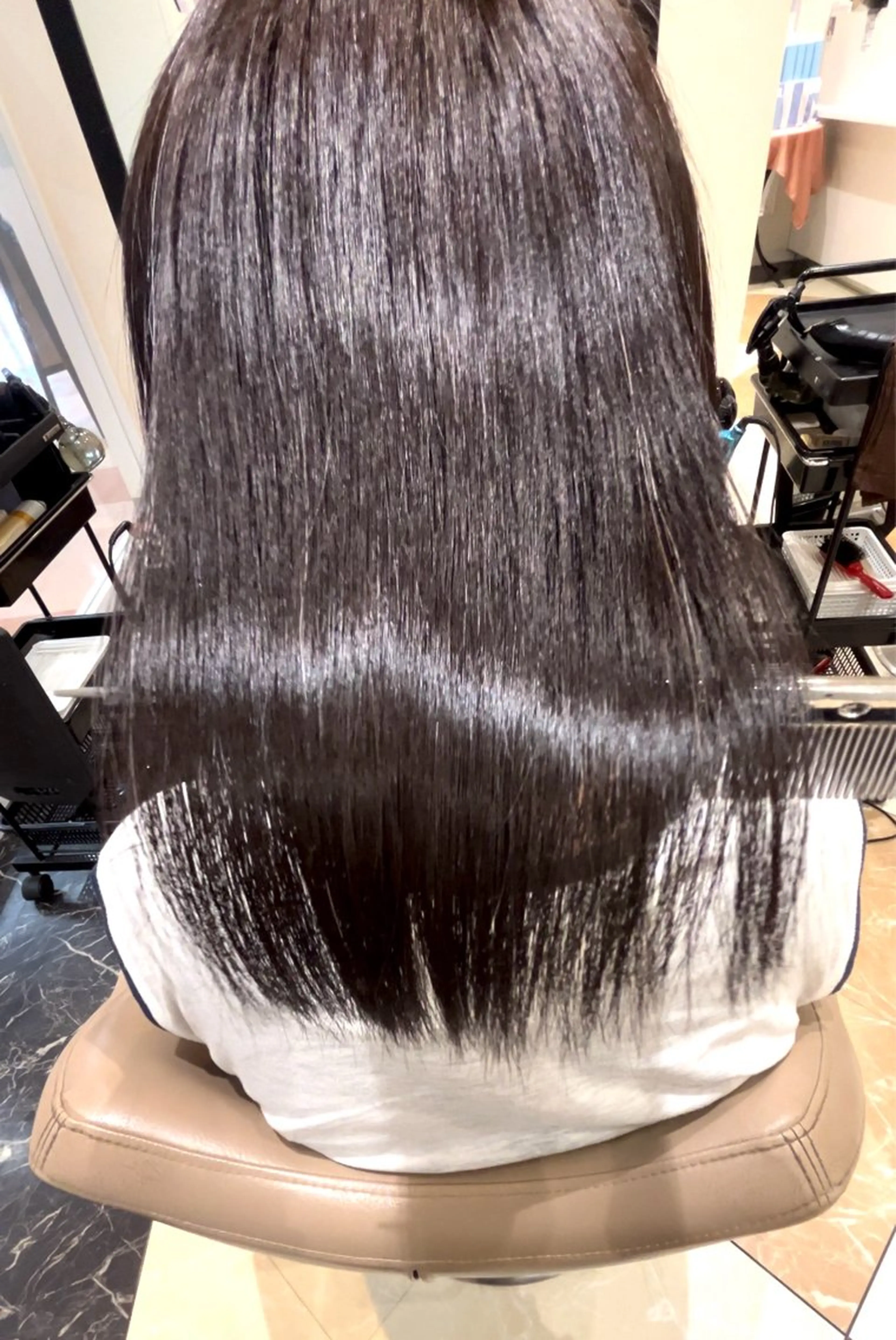 セミロング パーマ カット 縮毛矯正 トリートメント 💎髪質改善💎 店長　伊藤大輝のヘアスタイル