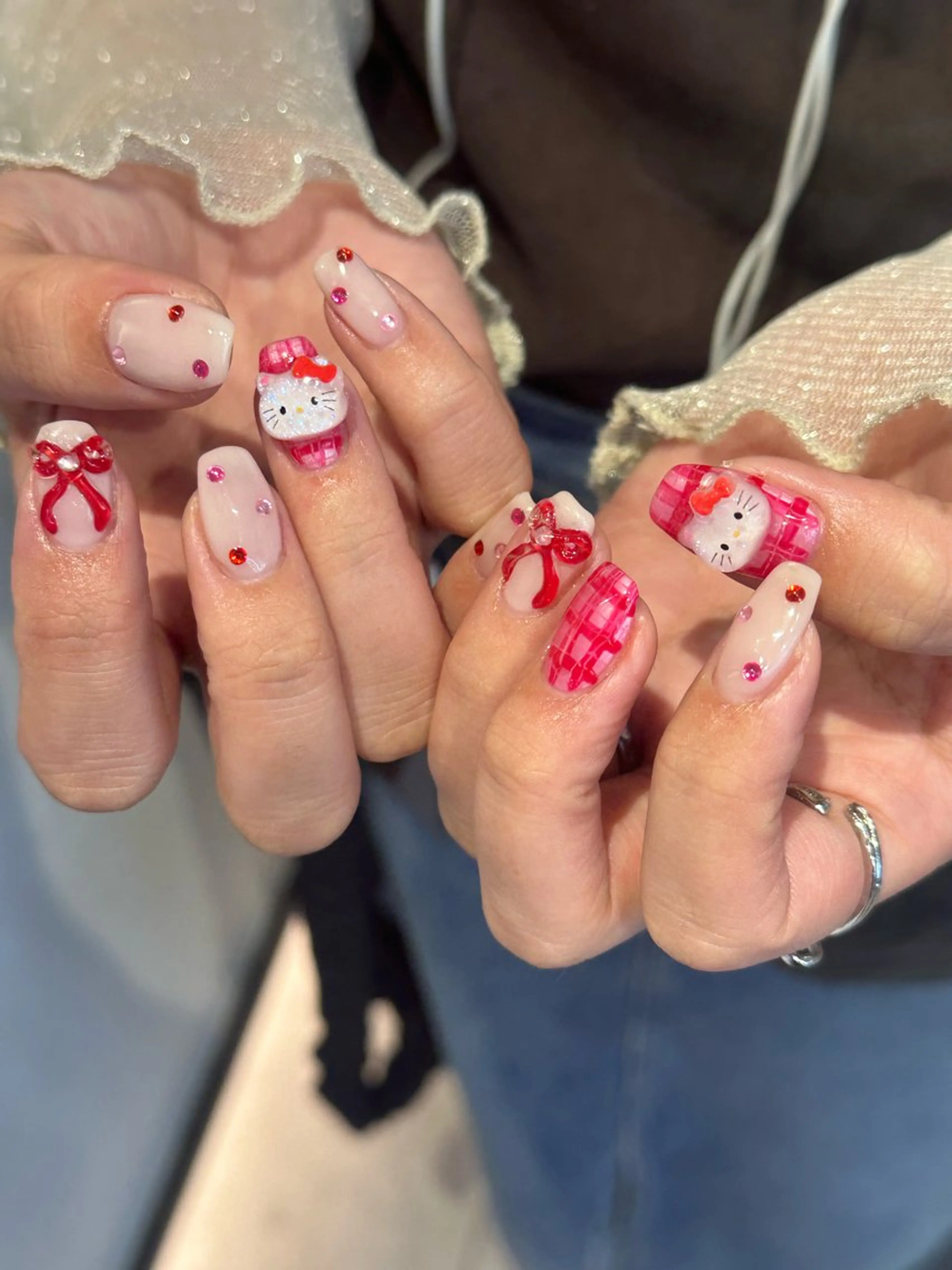 ネイル ハイトーン特化 pepe🎀のヘアスタイル