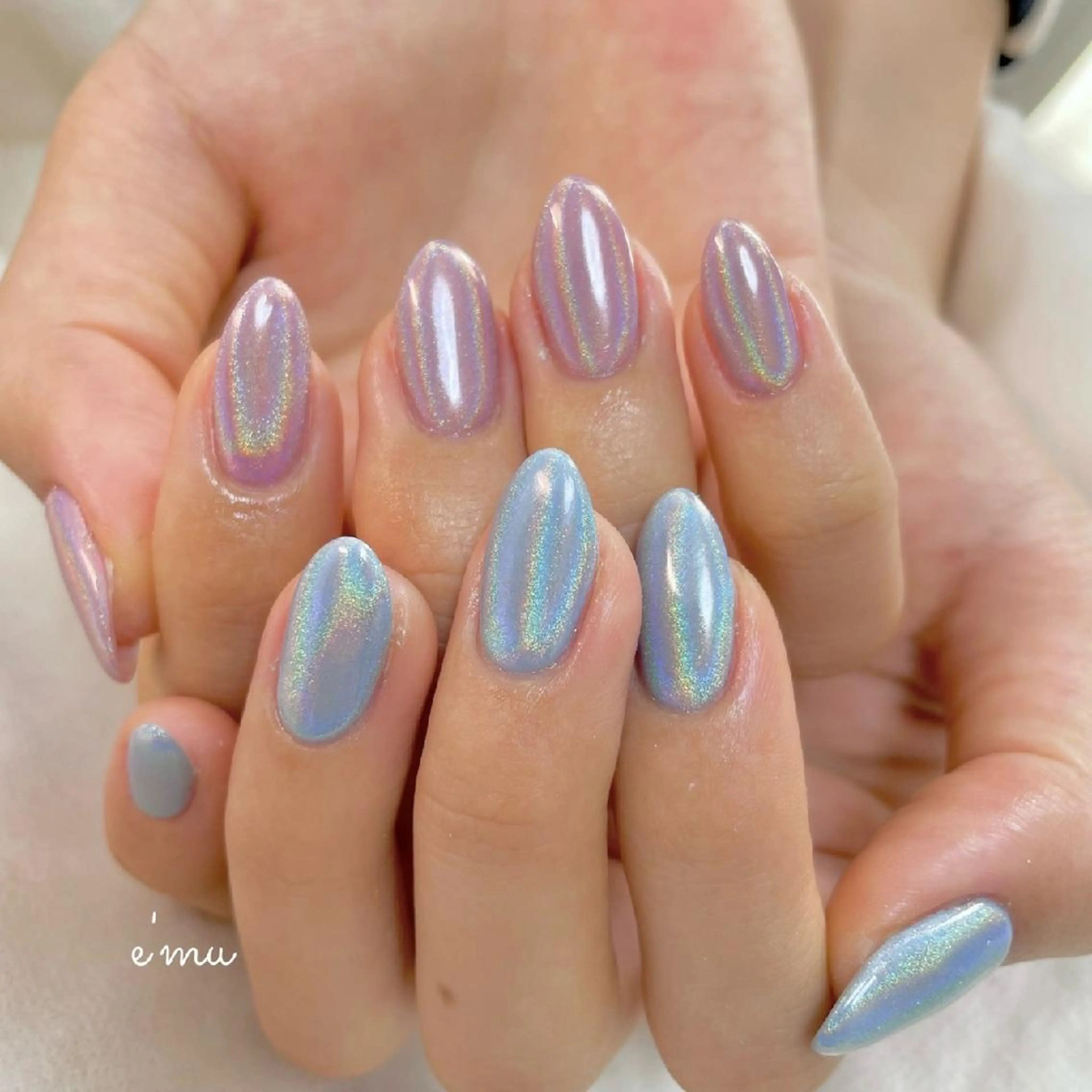 ネイル ワンカラーネイル ハンドネイル nail salon e'mu💐のネイルデザイン