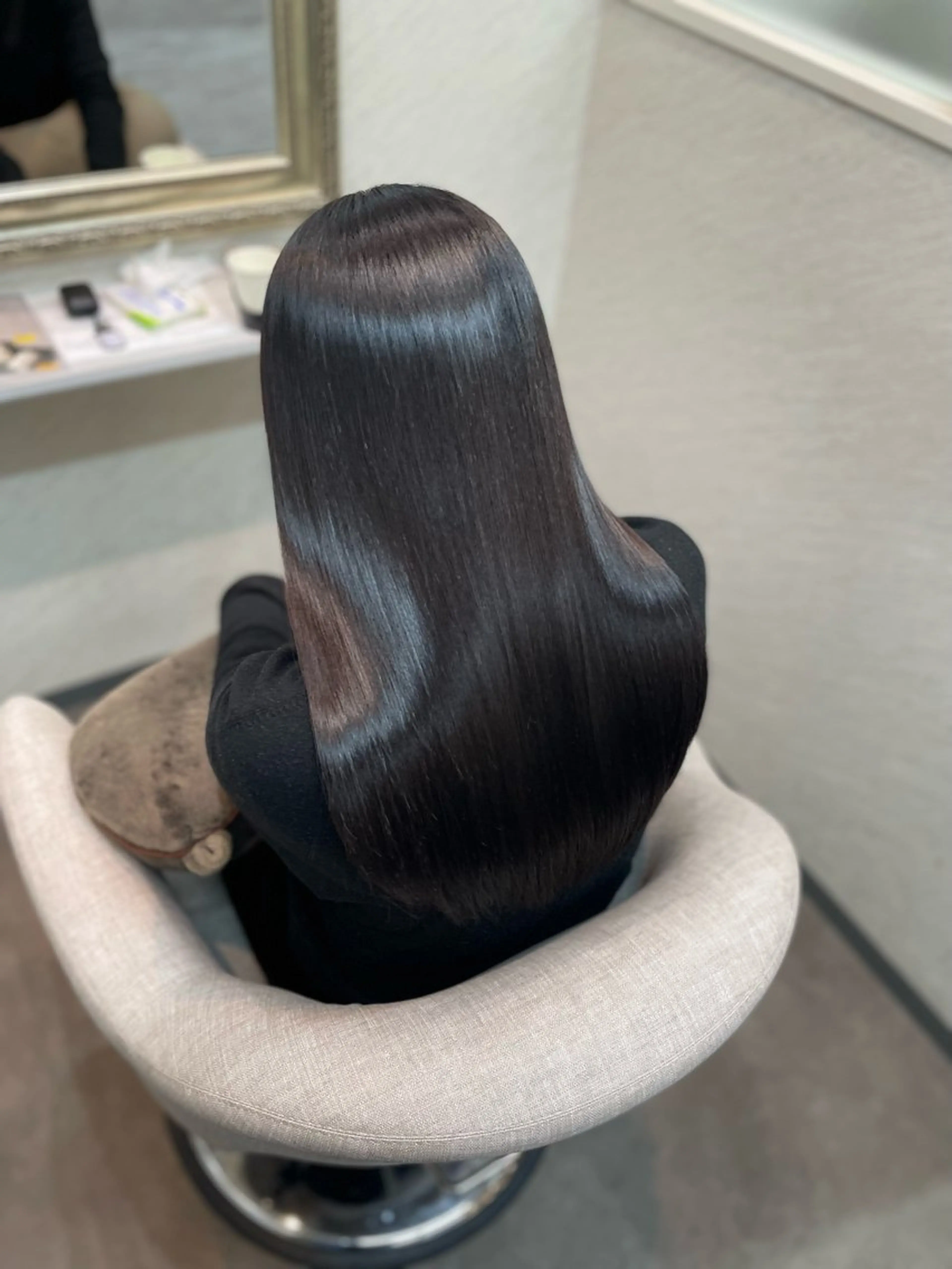 ロング トリートメント ヘッドスパ アンナ 髪質改善/縮毛矯正のヘアスタイル