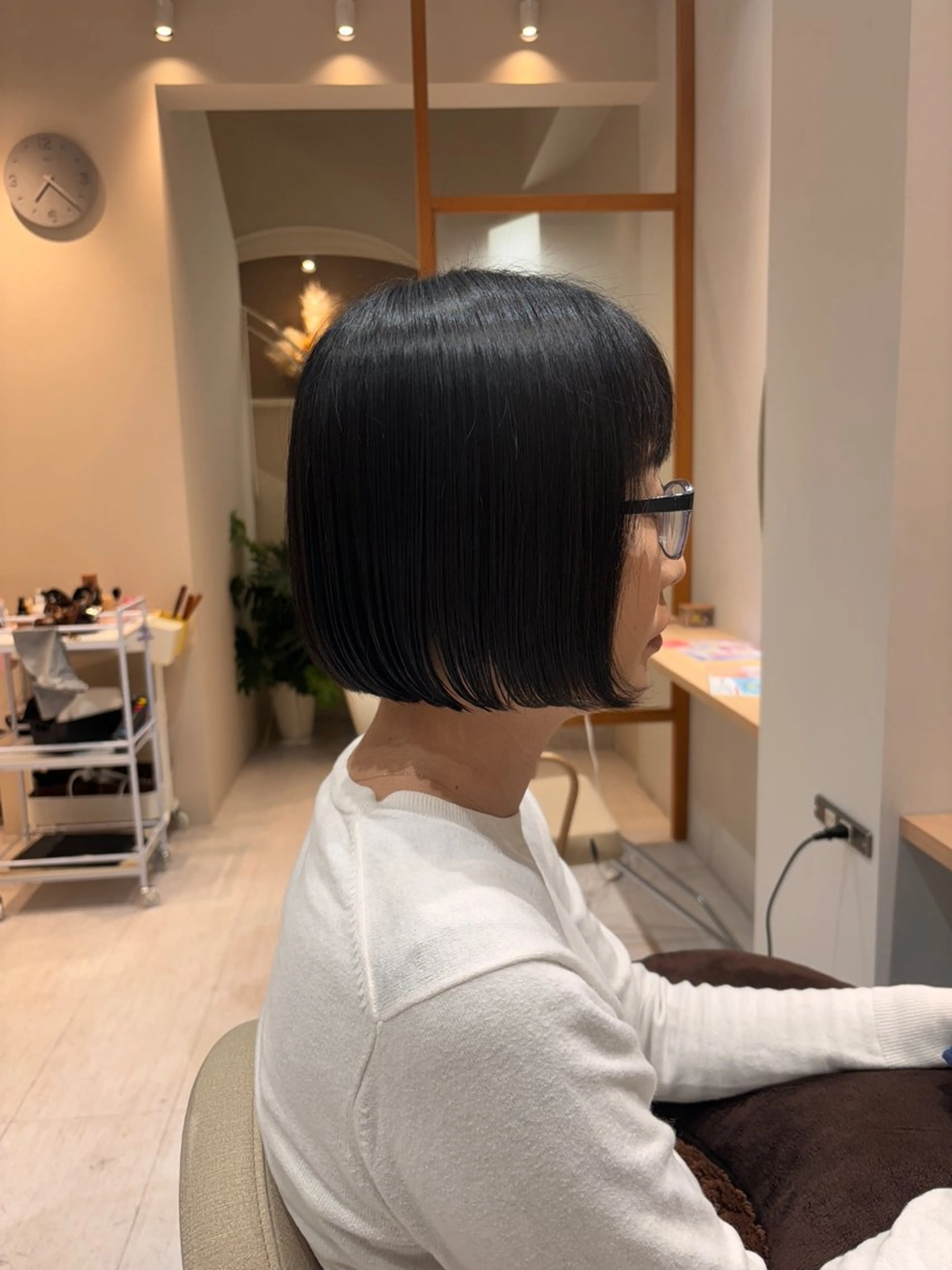 ショート ボブ 小林 琉花のヘアスタイル