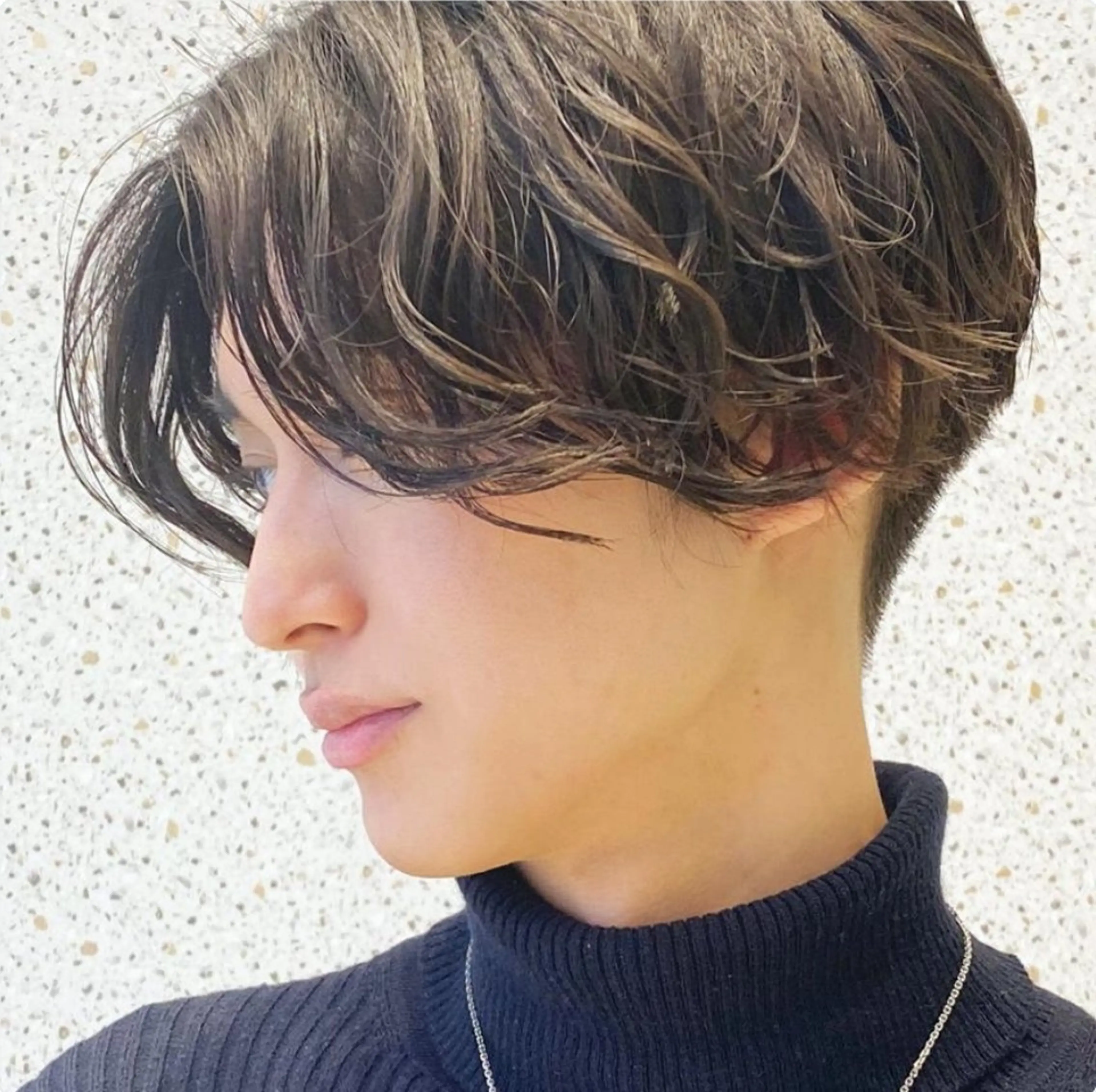 パーマ メンズ メンズパーマ カット ヘッドスパ 大人女性の救世主🙌 溝の口/岡部彩夏のヘアスタイル
