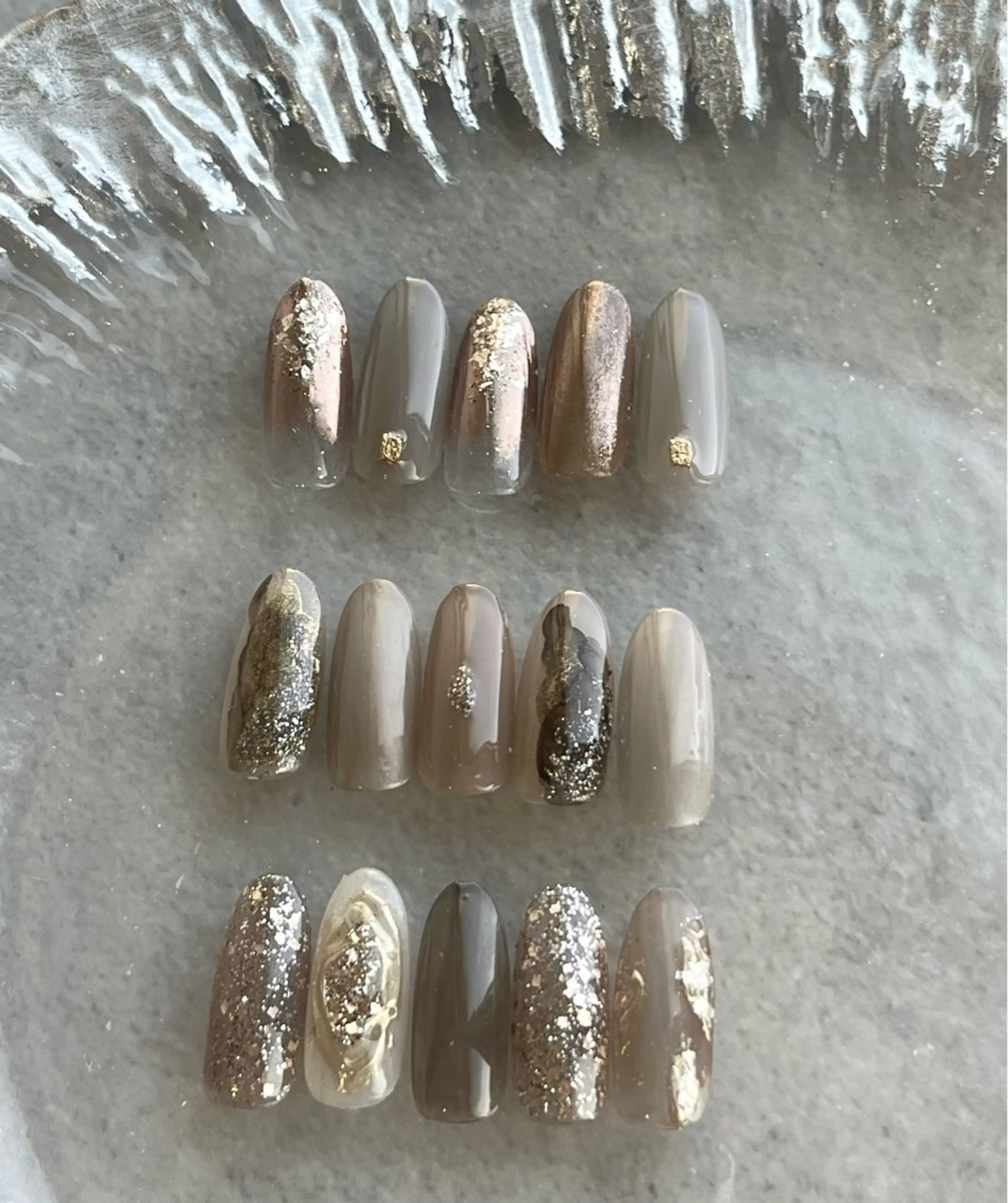 ネイル ニュアンスネイル Ray. byCharmeのネイルデザイン