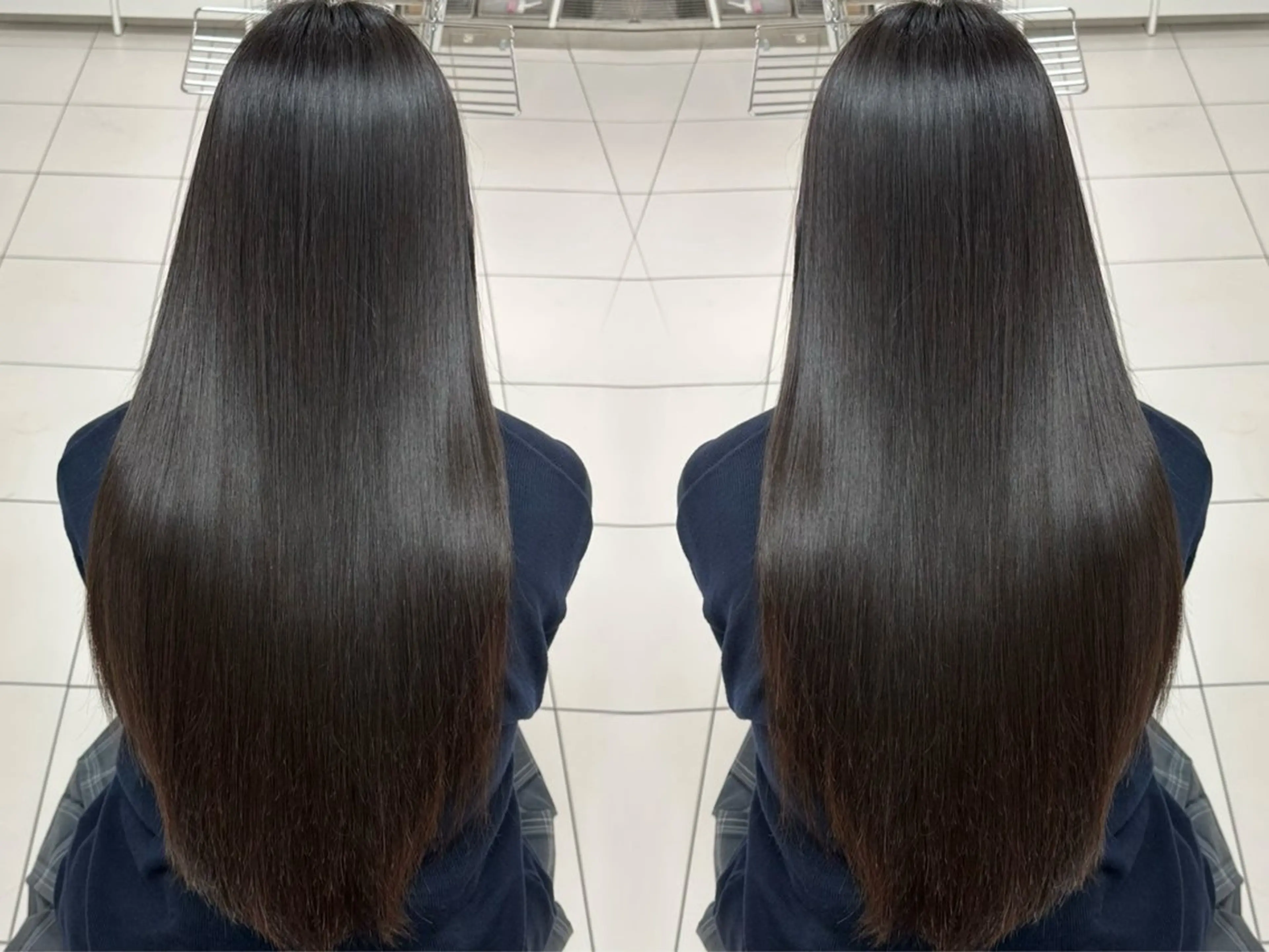 ロング 縮毛矯正 トリートメント ブリーチで叶える透明 感カラーTakeruのヘアスタイル