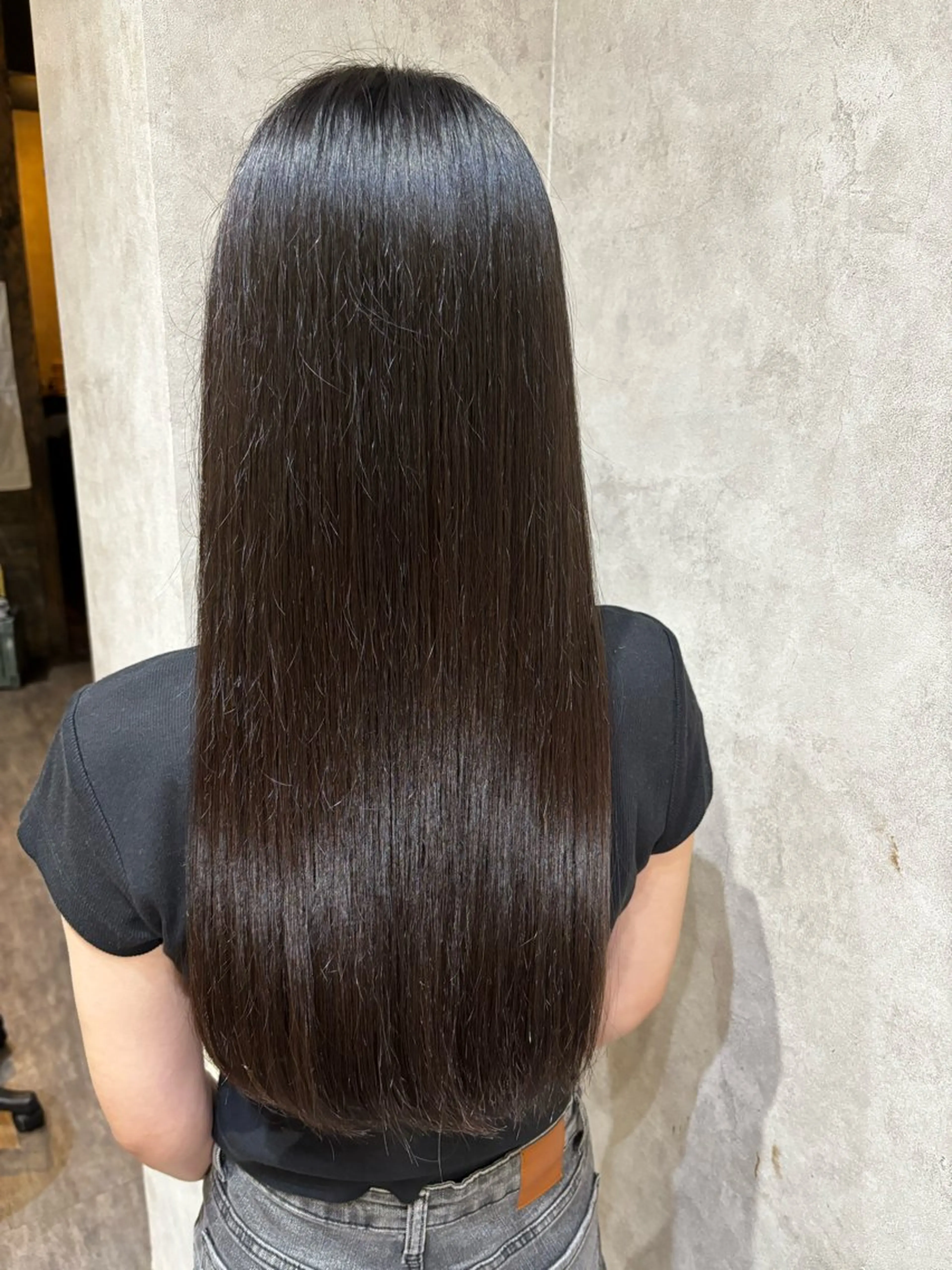 ロング カラー 髪質改善 afloat hikaruのヘアスタイル