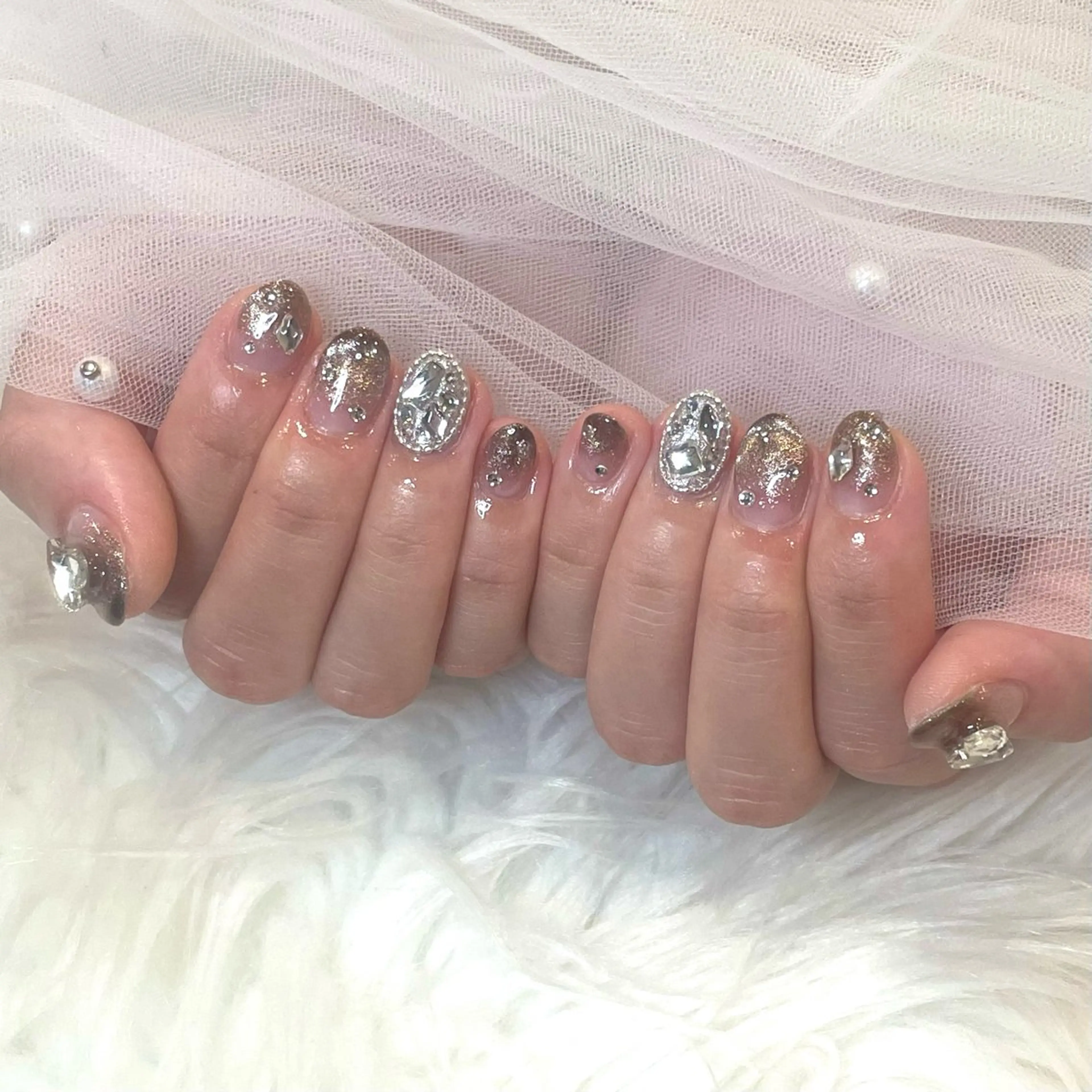 ネイル ハンドネイル yurika 🌷.*･ﾟのネイルデザイン