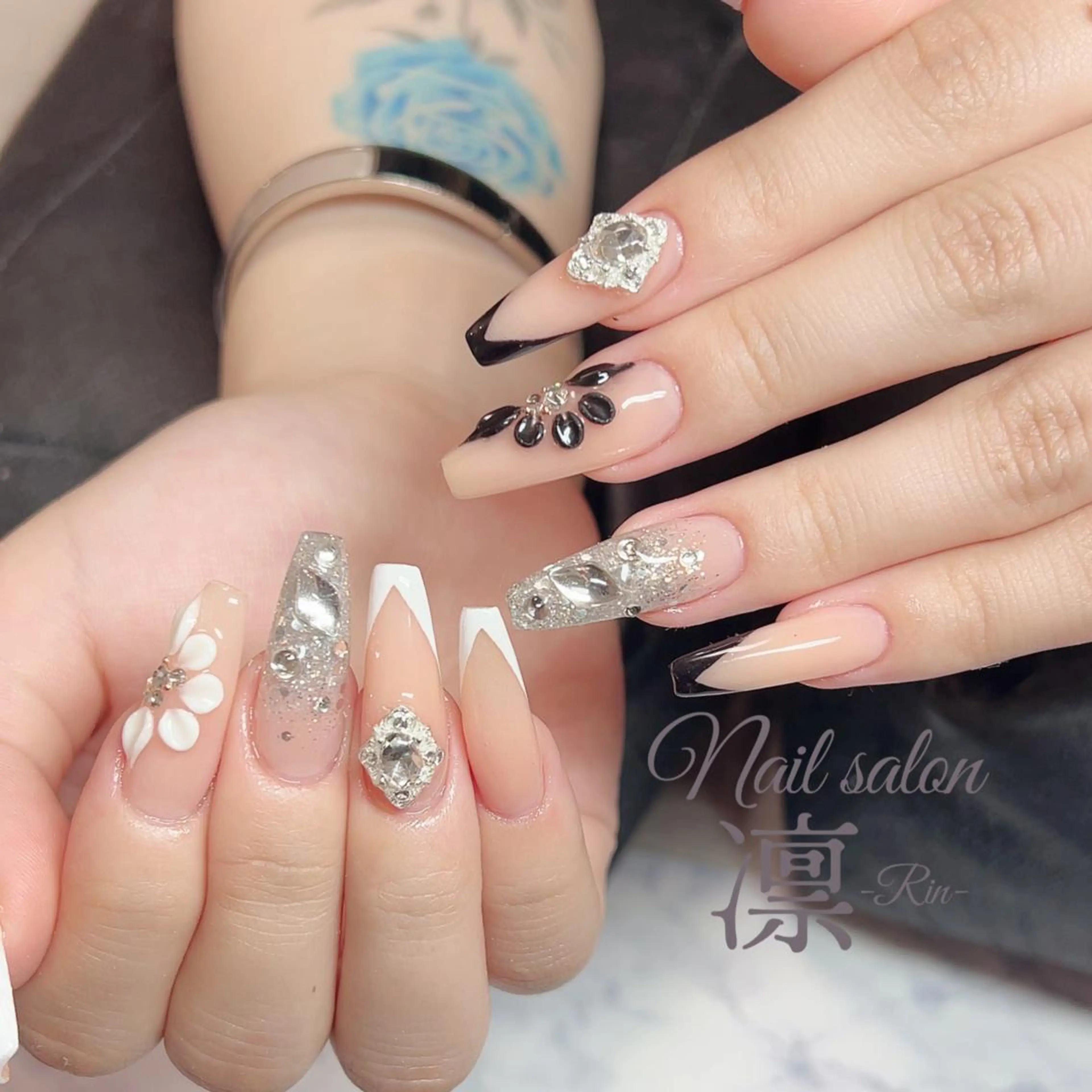 ネイル スカルプネイル private salon凛のネイルデザイン