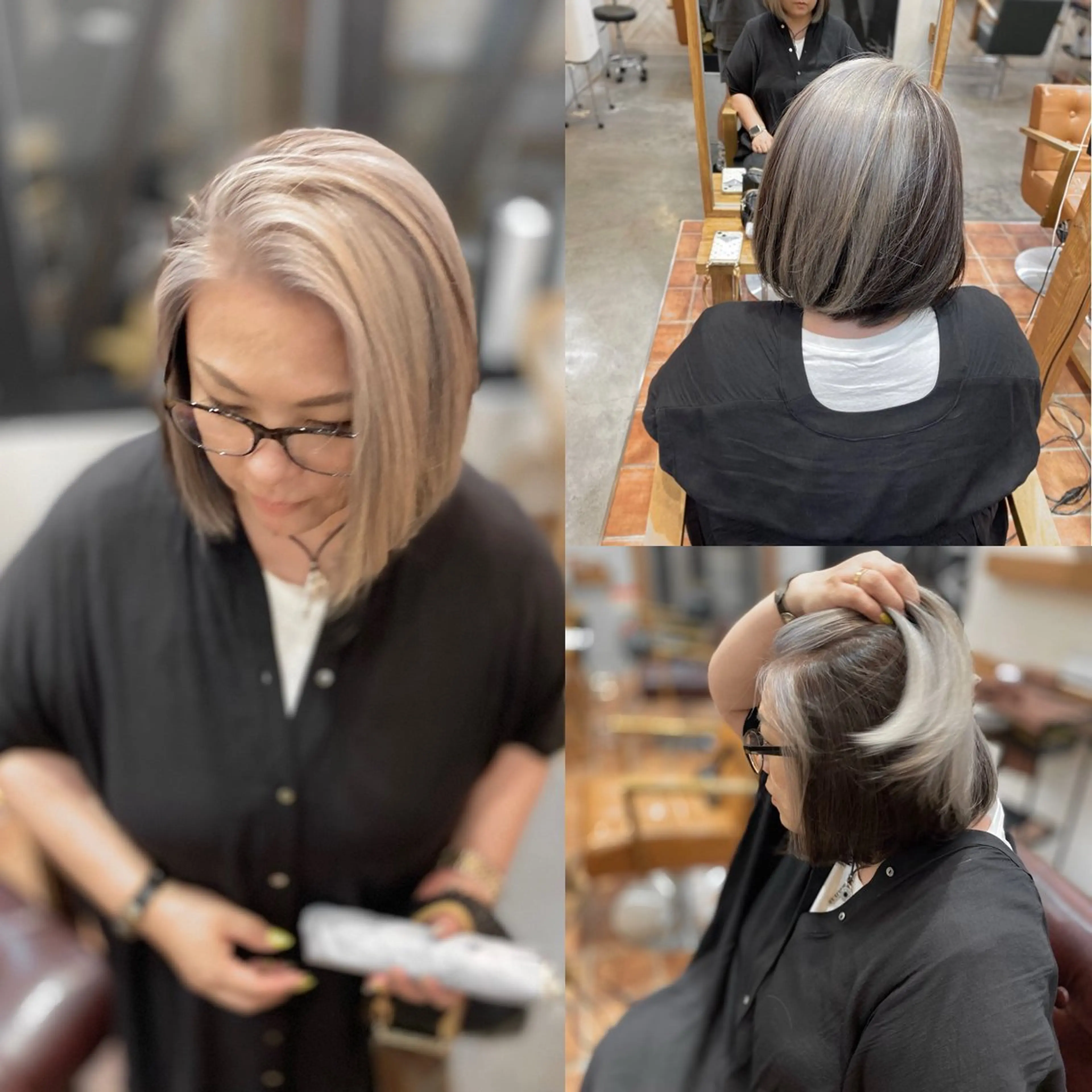 ショート カラー カット ヘアカラー 木村丈晴✂️ご来店 お待ちしてます😊のヘアスタイル
