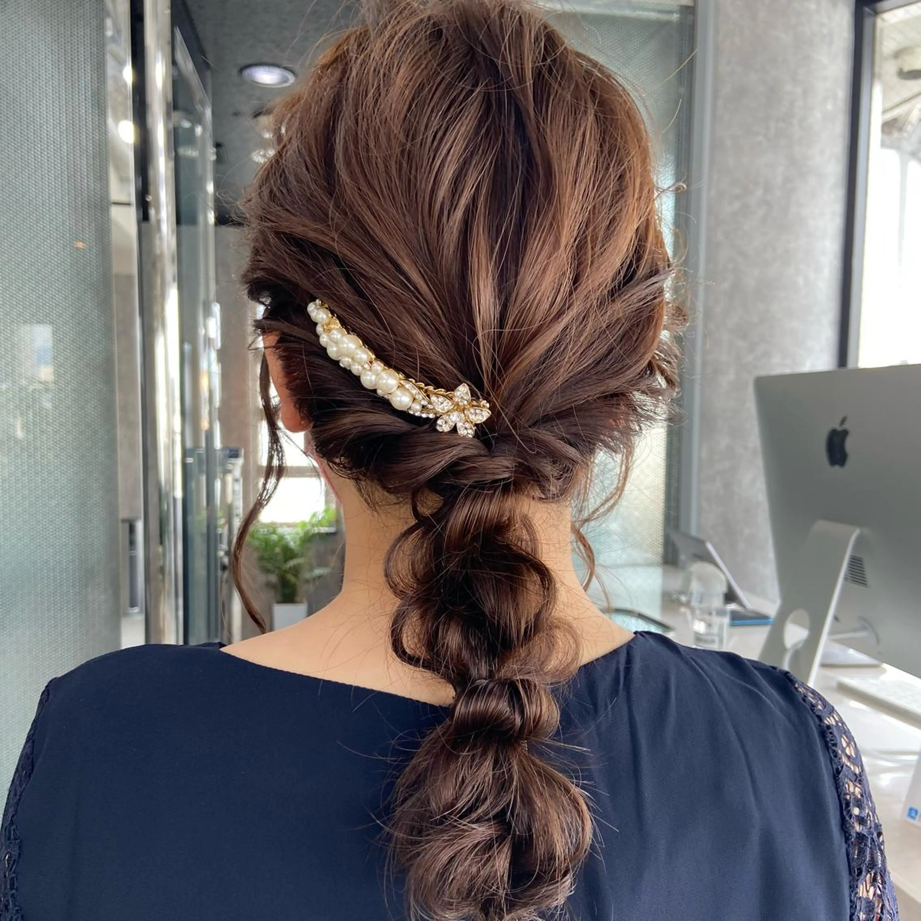 ロング ヘアアレンジ 結婚式・ブライダル TIDEHAIR SHIHOのヘアスタイル