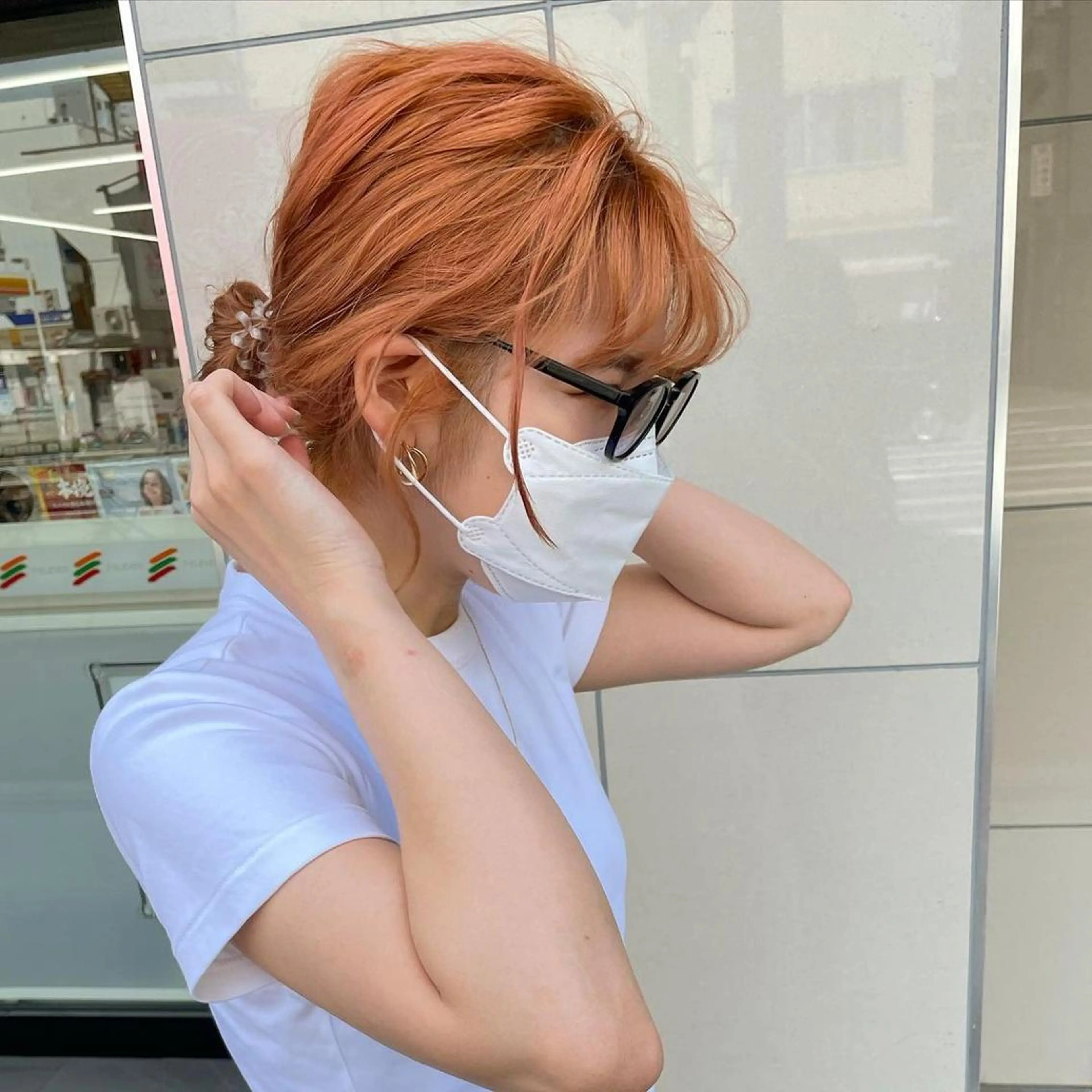 ショート カラー 髪質改善 Noe心斎橋店のヘアスタイル