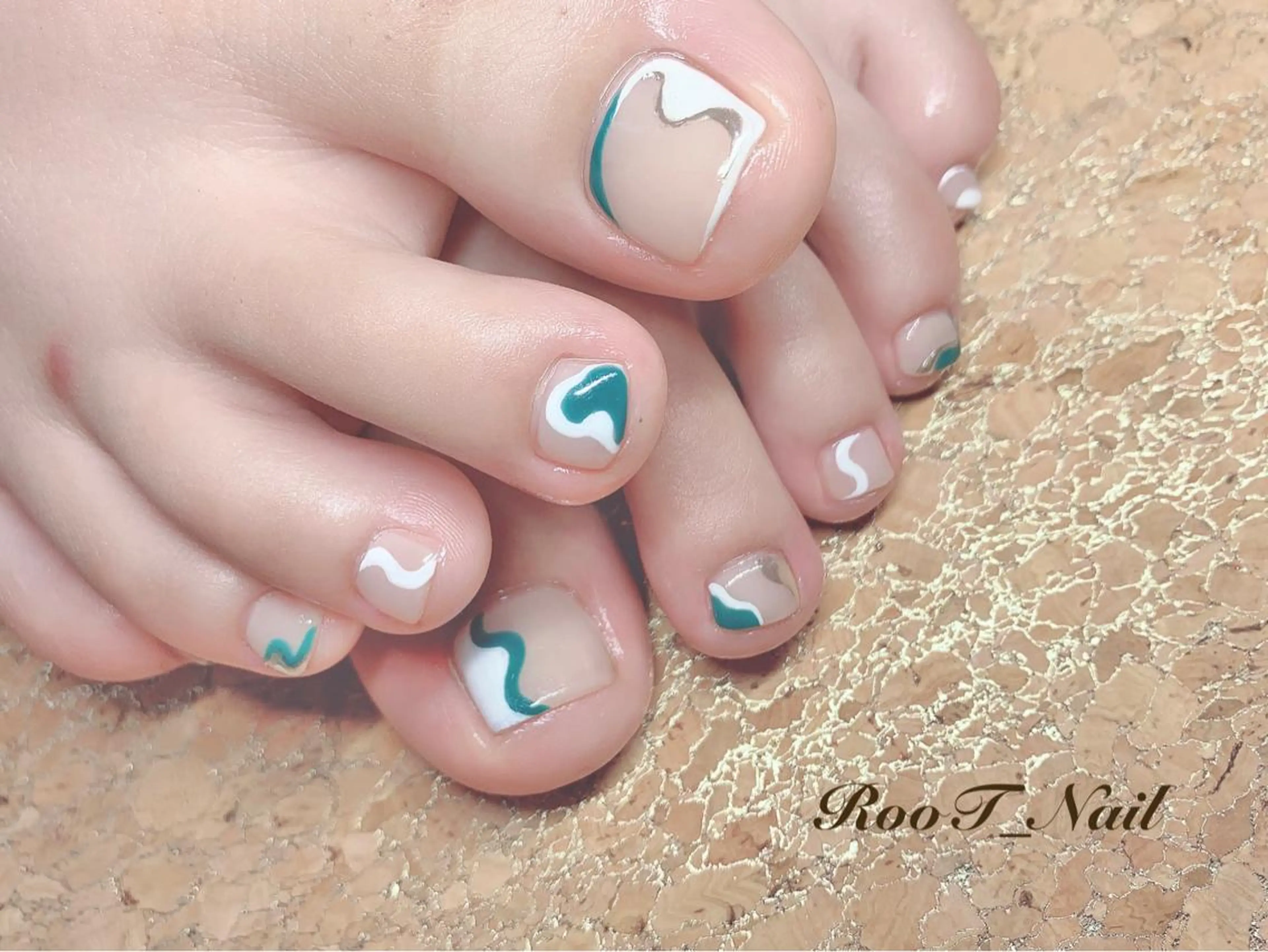 メンズ ネイル 持ち込み ハンドネイル RooT Nailのネイルデザイン