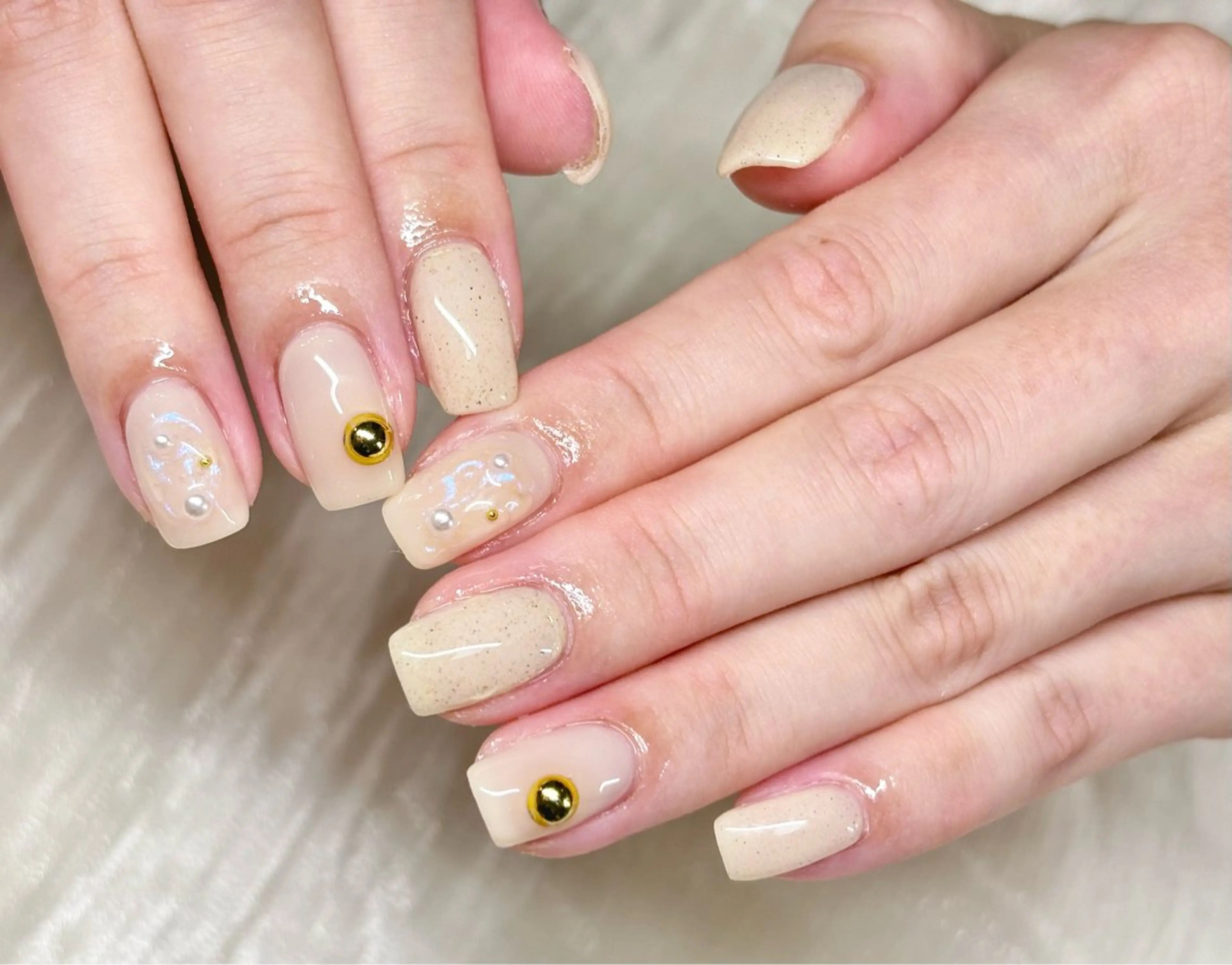 ネイル ニュアンスネイル N.KIRARI hanaのネイルデザイン