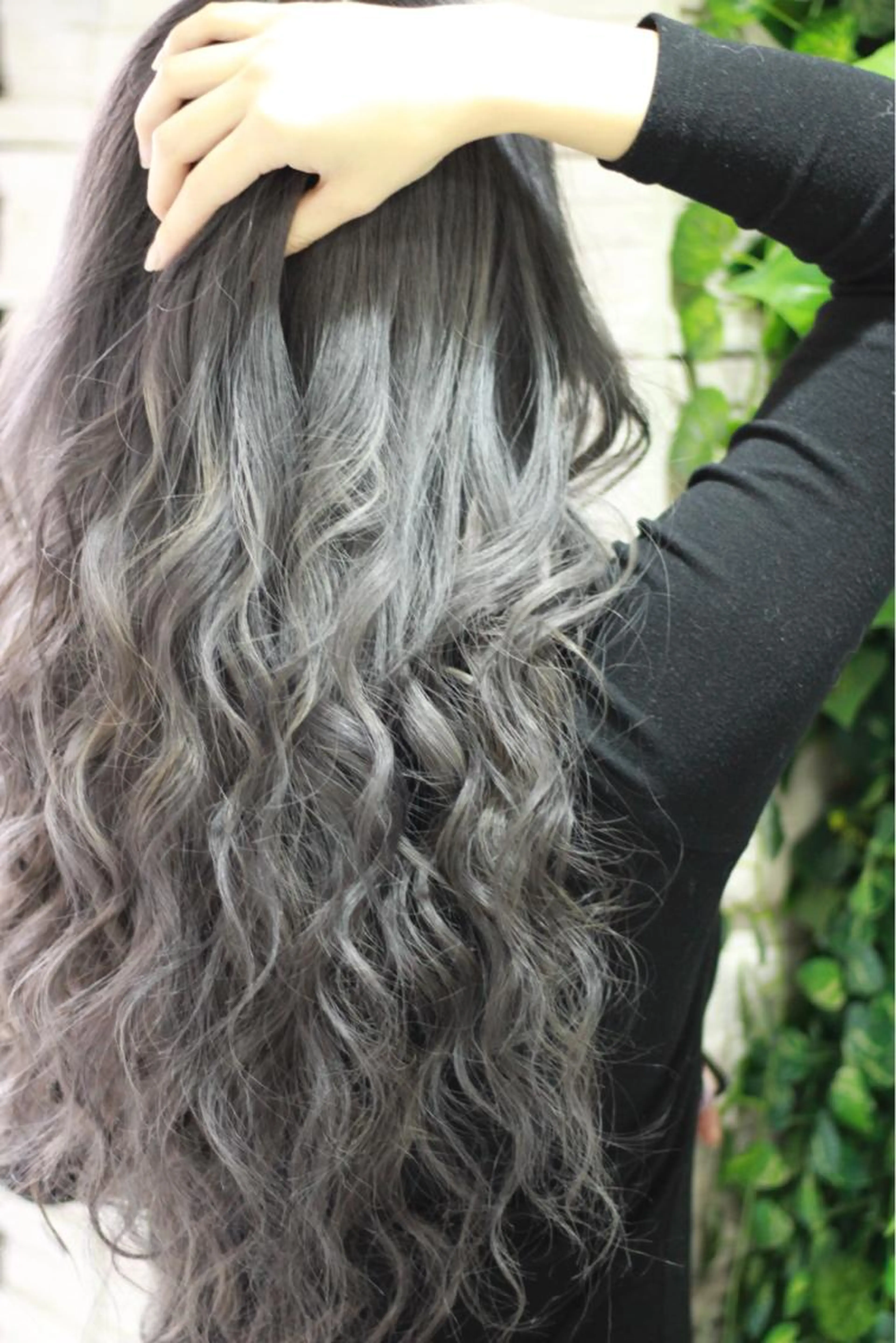 【✂️馴染ませ✂️】馴染ませカット+高級人毛シールエクステ100本☆【エクステ本数調整○】の写真