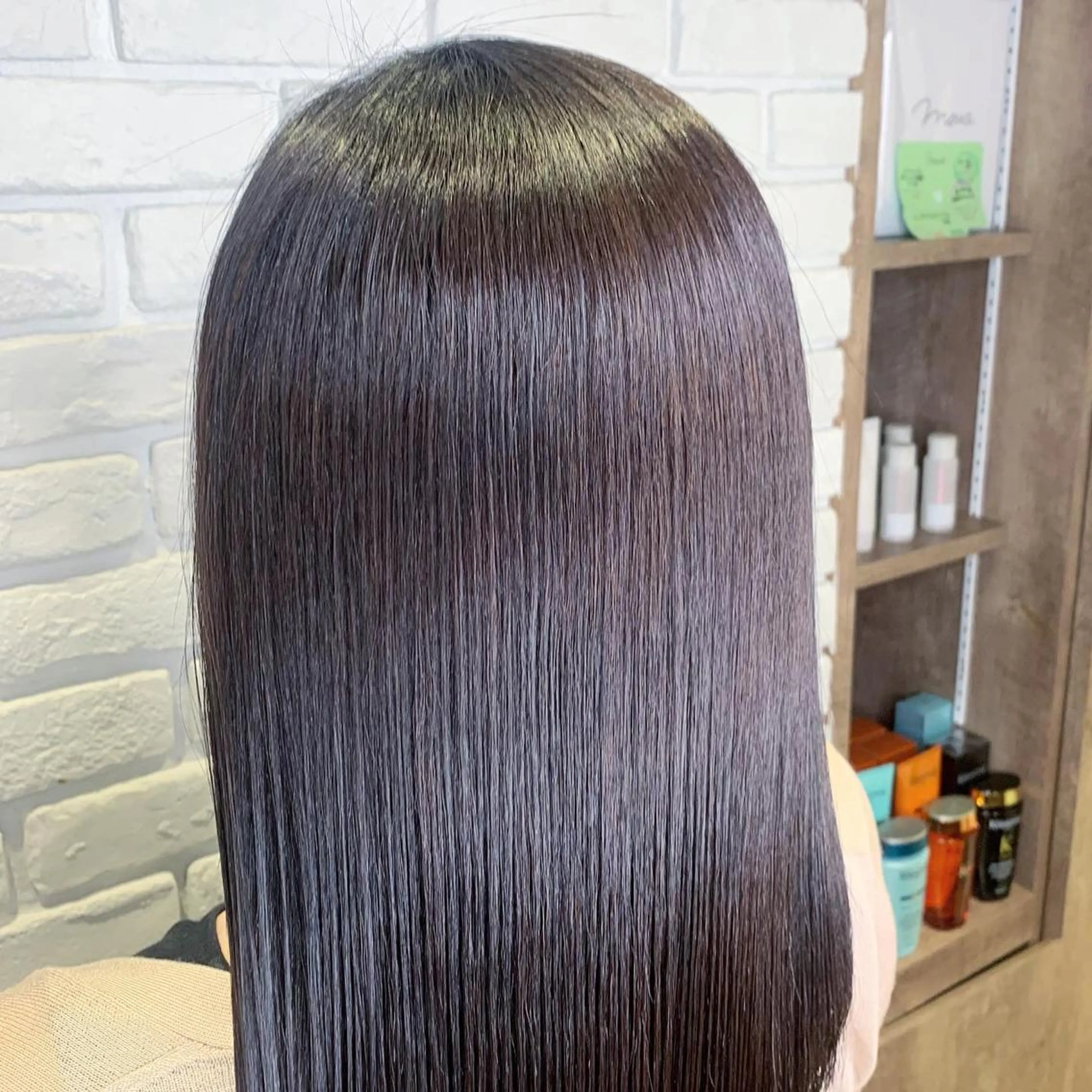 ロング カラー パーマ ヘアアレンジ 髪質改善/縮毛矯正 艶カラー/珠聡のヘアスタイル