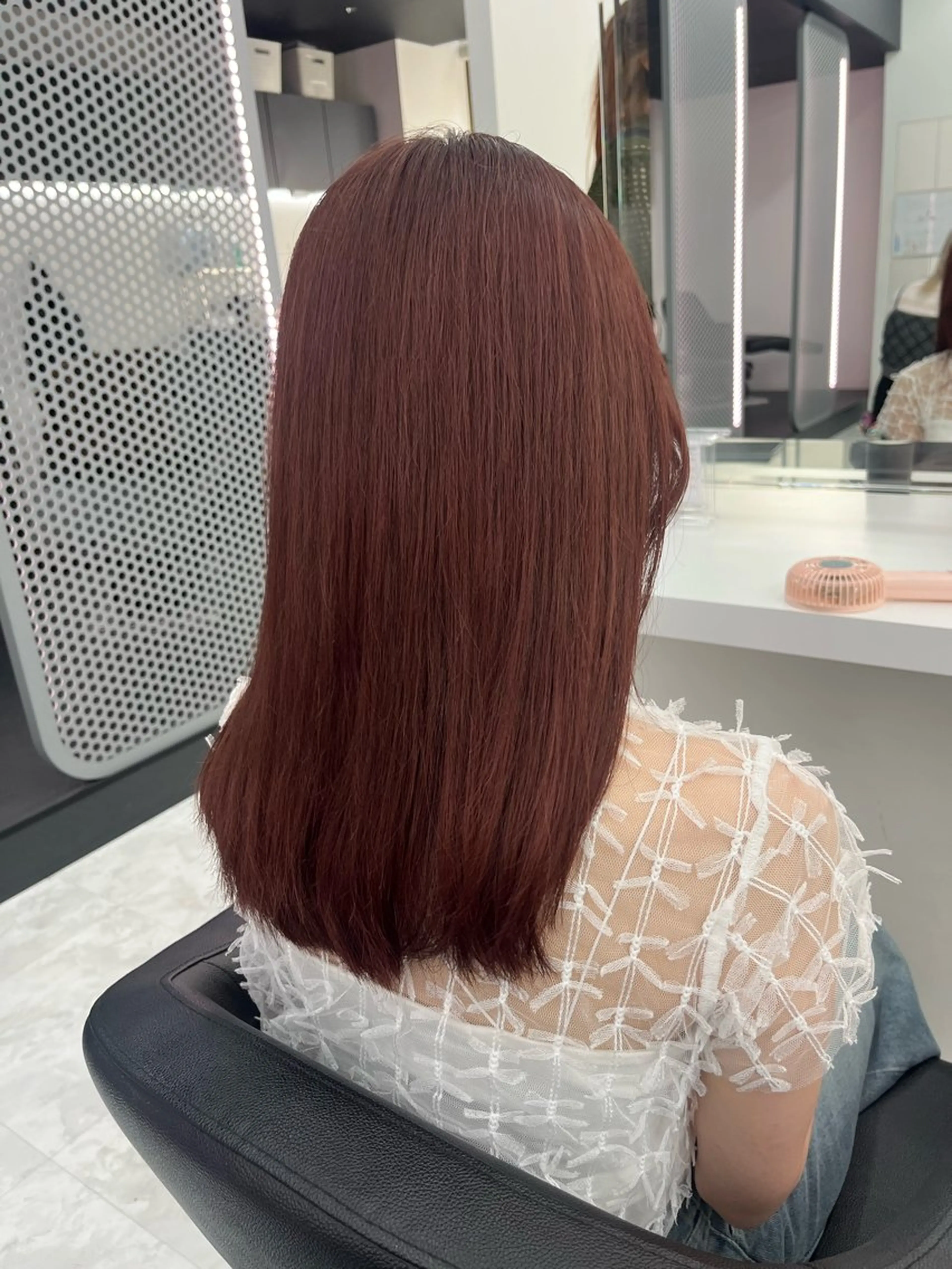 ロング カラー ベージュカラー レッドカラー 💖トレンド秋冬 カラー💖FUTAのヘアスタイル