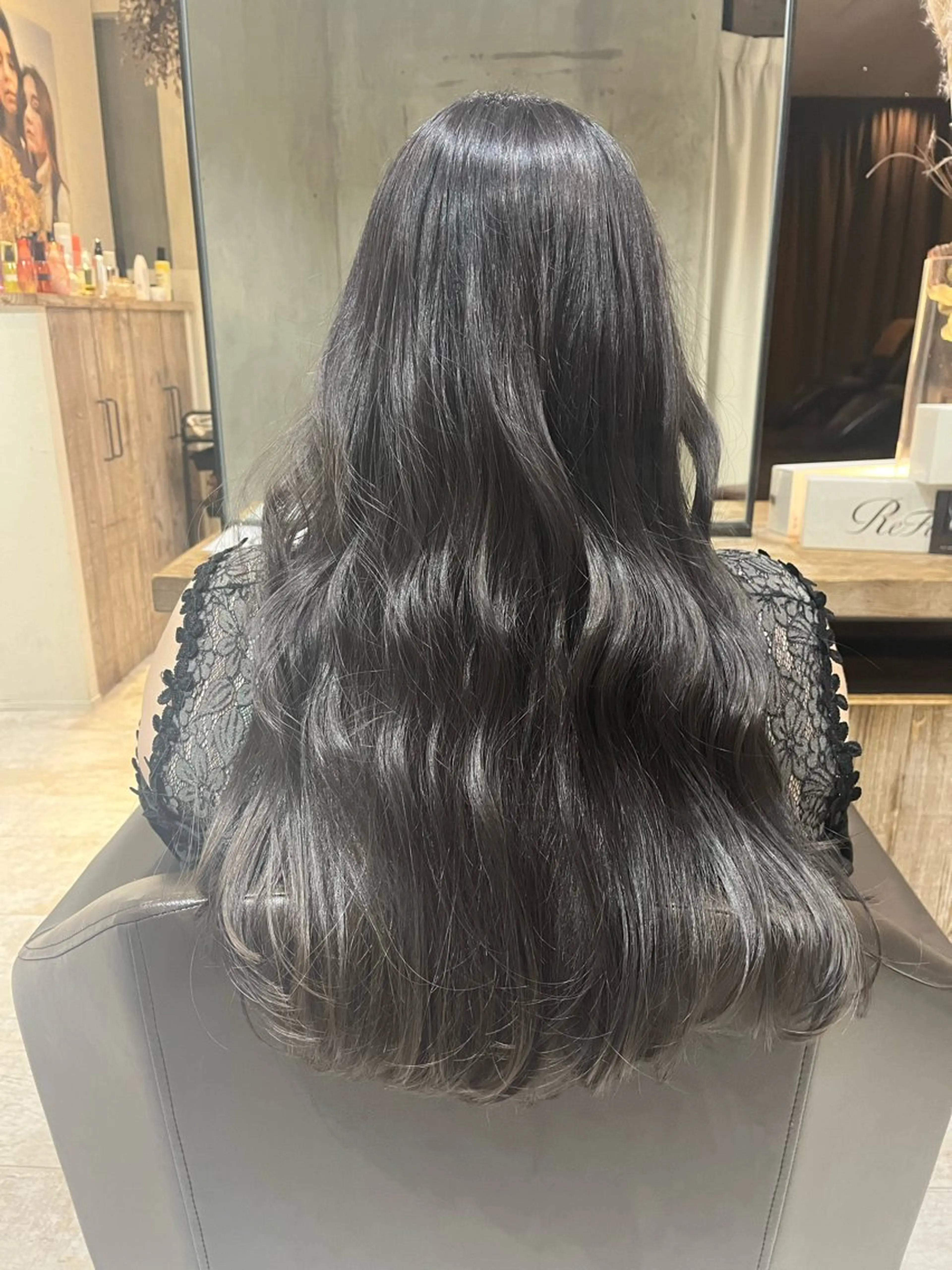 ロング ヘアカラー 阿部 翔一郎/暖色系カラーのヘアスタイル
