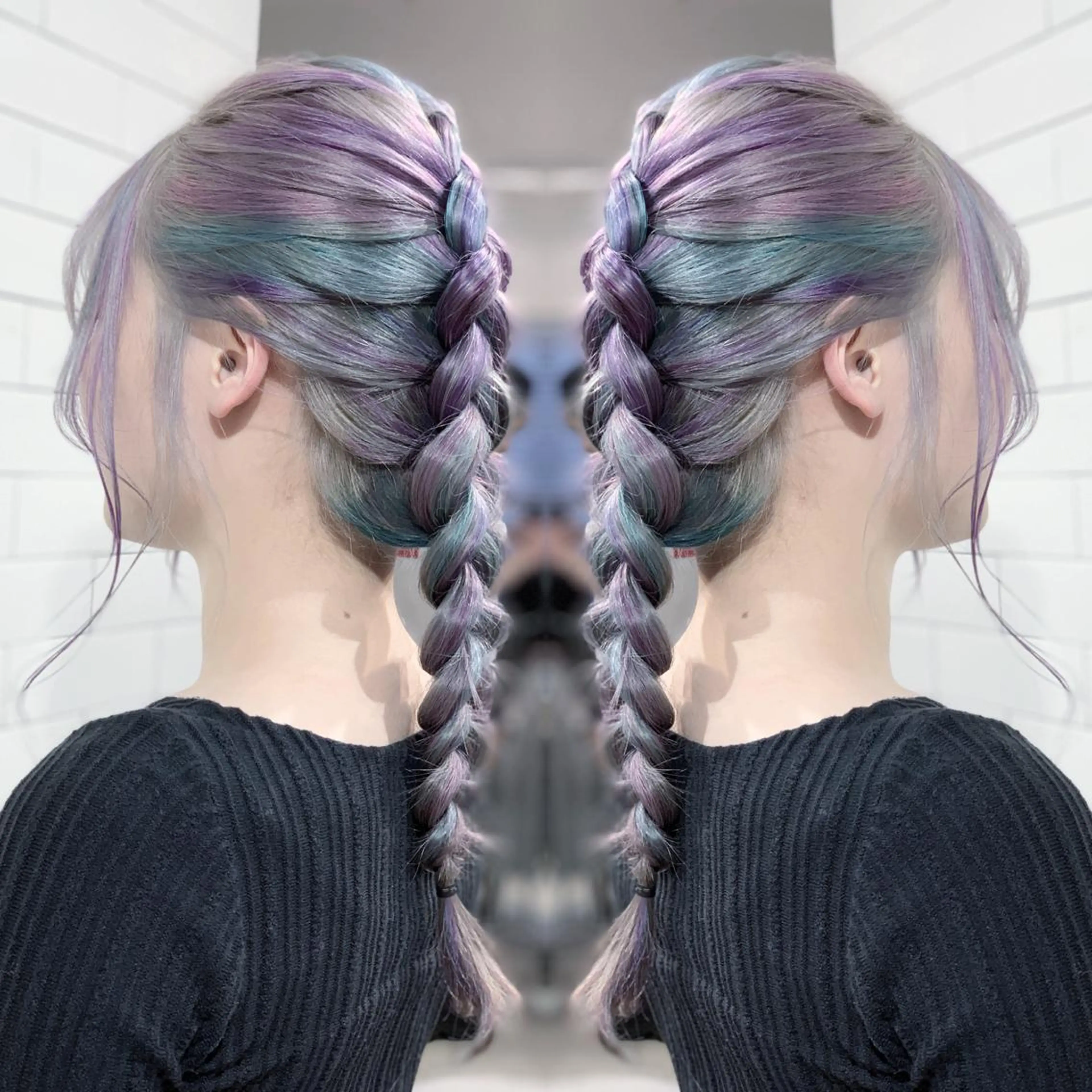 セミロング カラー パーマ ヘアアレンジ メンズ キッズ ネイル マツエク・マツパ ヘアカラー トリートメント 髪質改善×ハイトーン 中田啄也のヘアスタイル