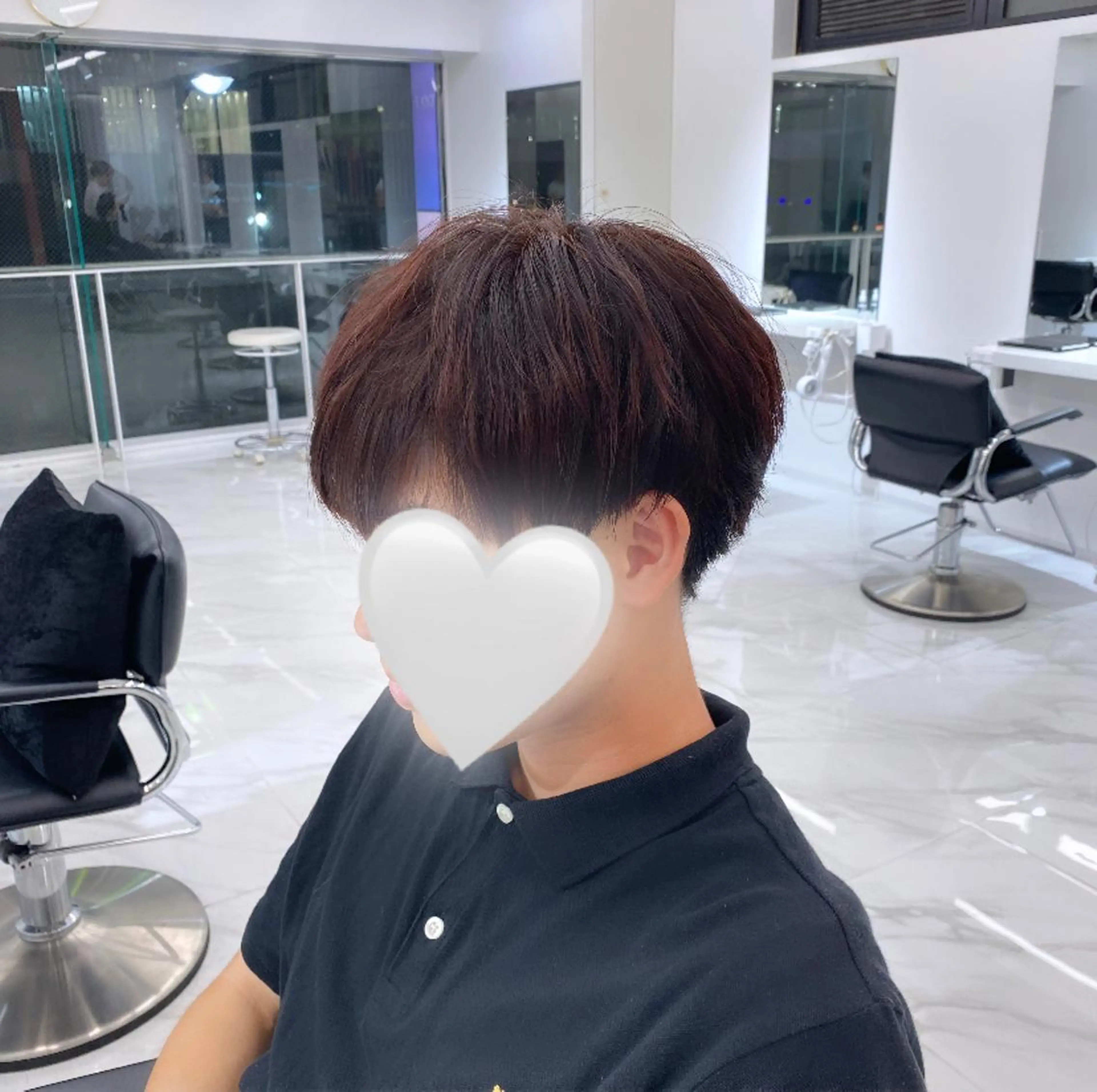 ヘアアレンジ メンズ メンズブリーチ haruka /カットモデル募集のヘアスタイル