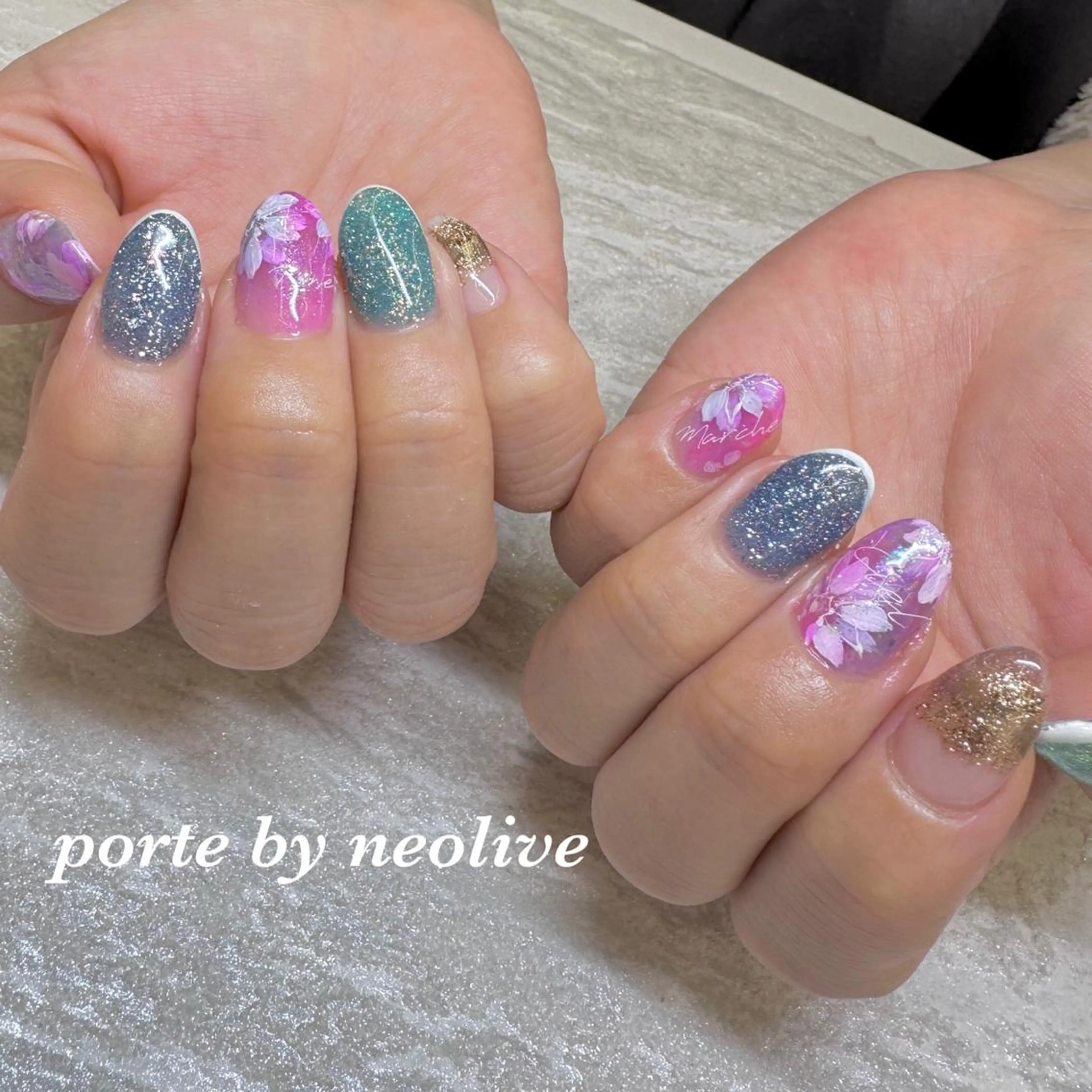 ネイル nail Eclat所属・志賀野 美喜のネイルデザイン