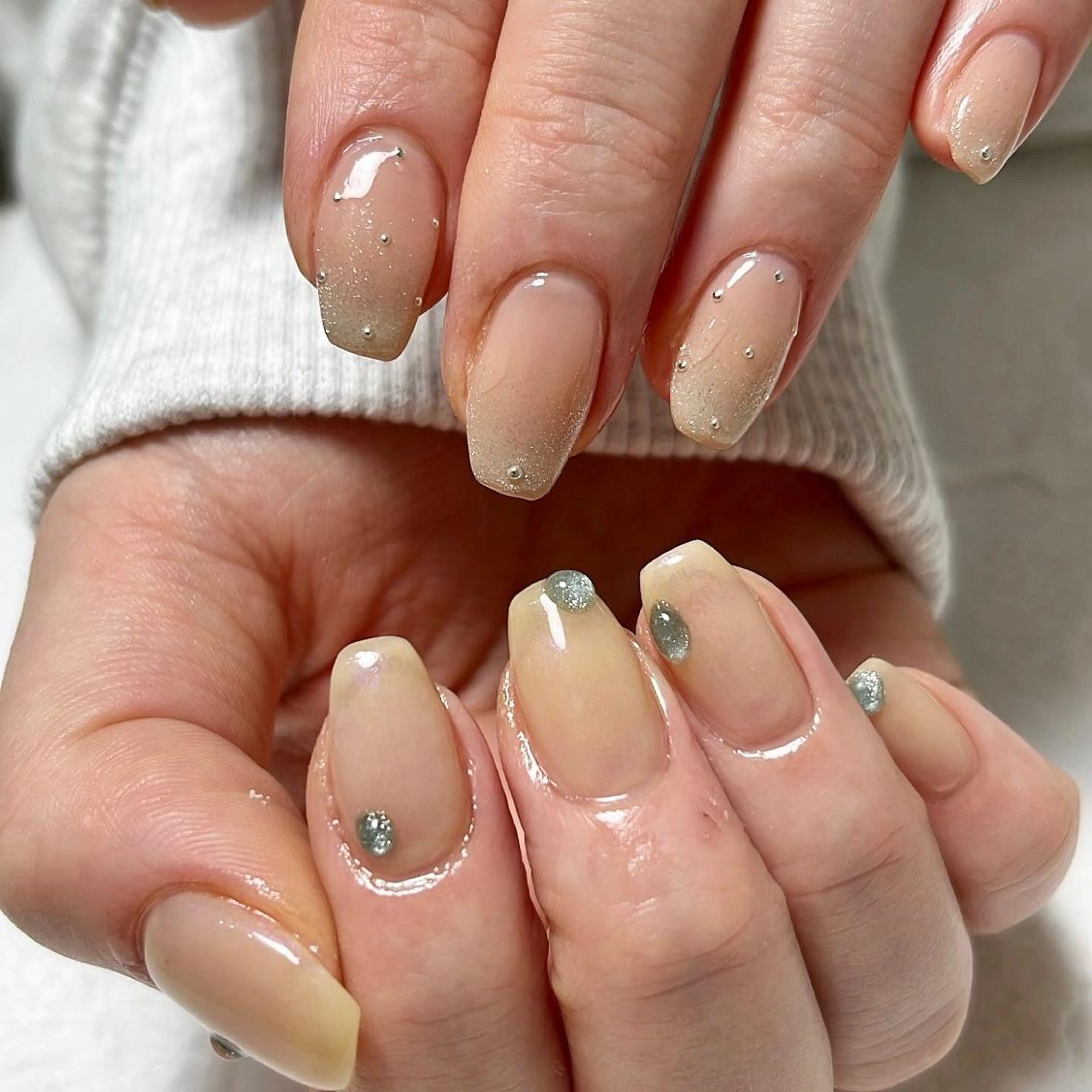 ネイル アートネイル マグネットネイル ハンドネイル nail salon O (en)所属・vegh. nail／阿波座のネイルデザイン