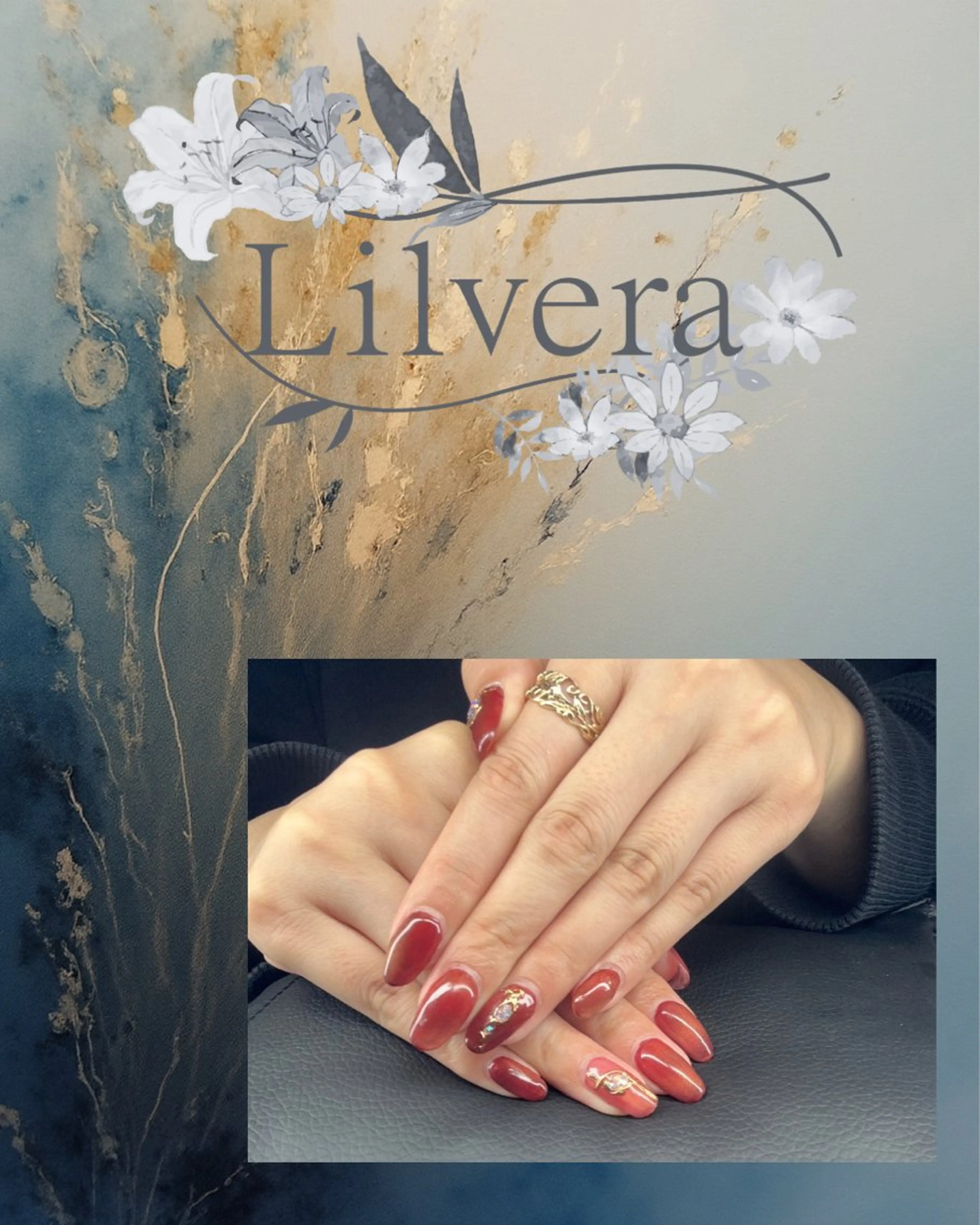 ネイル ハンドネイル Lilvera所属・中村 春菜のネイルデザイン