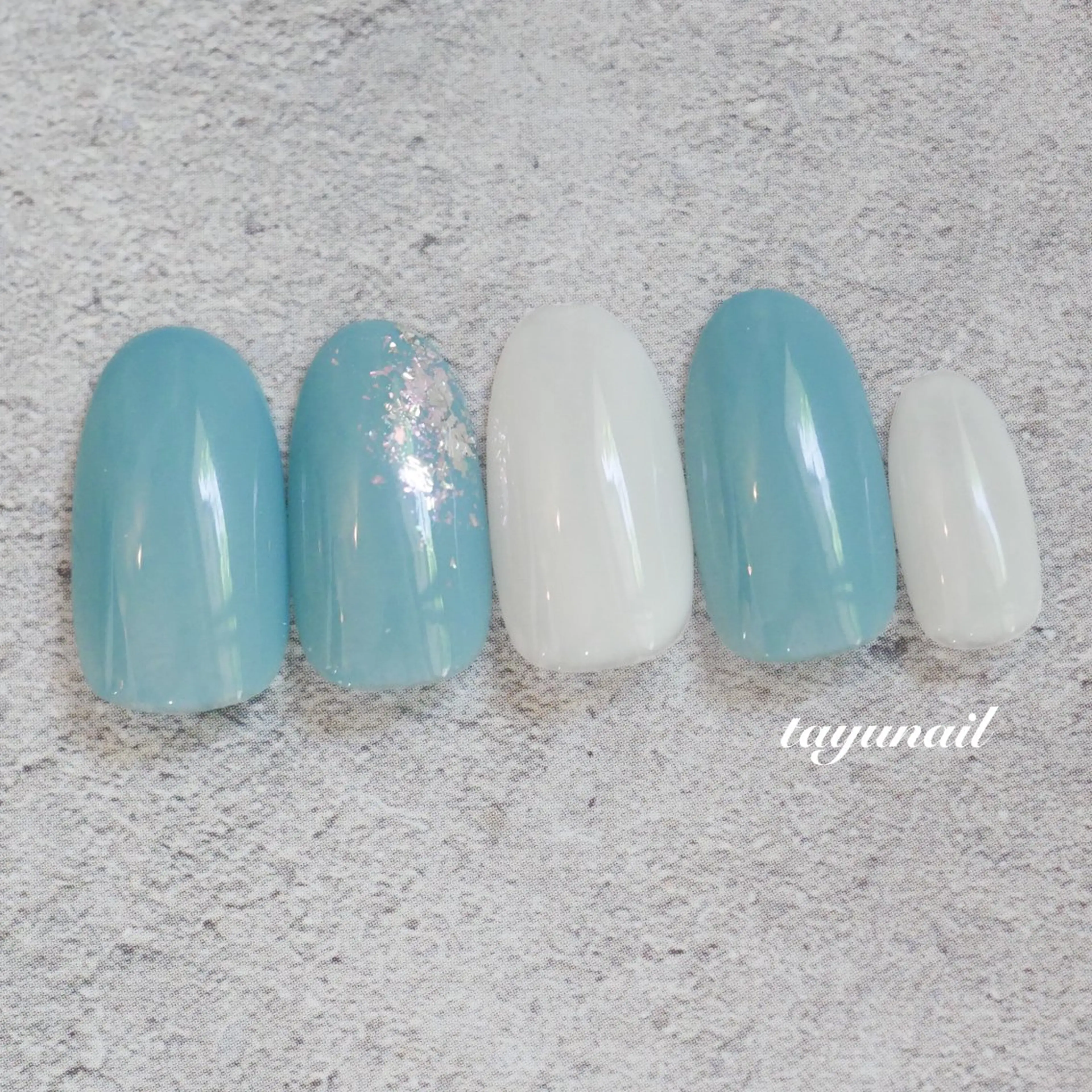 ネイル アートネイル ジェルネイル パラジェル シンプルネイル ネイルサロン・ネイルスクール　たゆnail所属・ネイルサロン 【たゆnail】のネイルデザイン