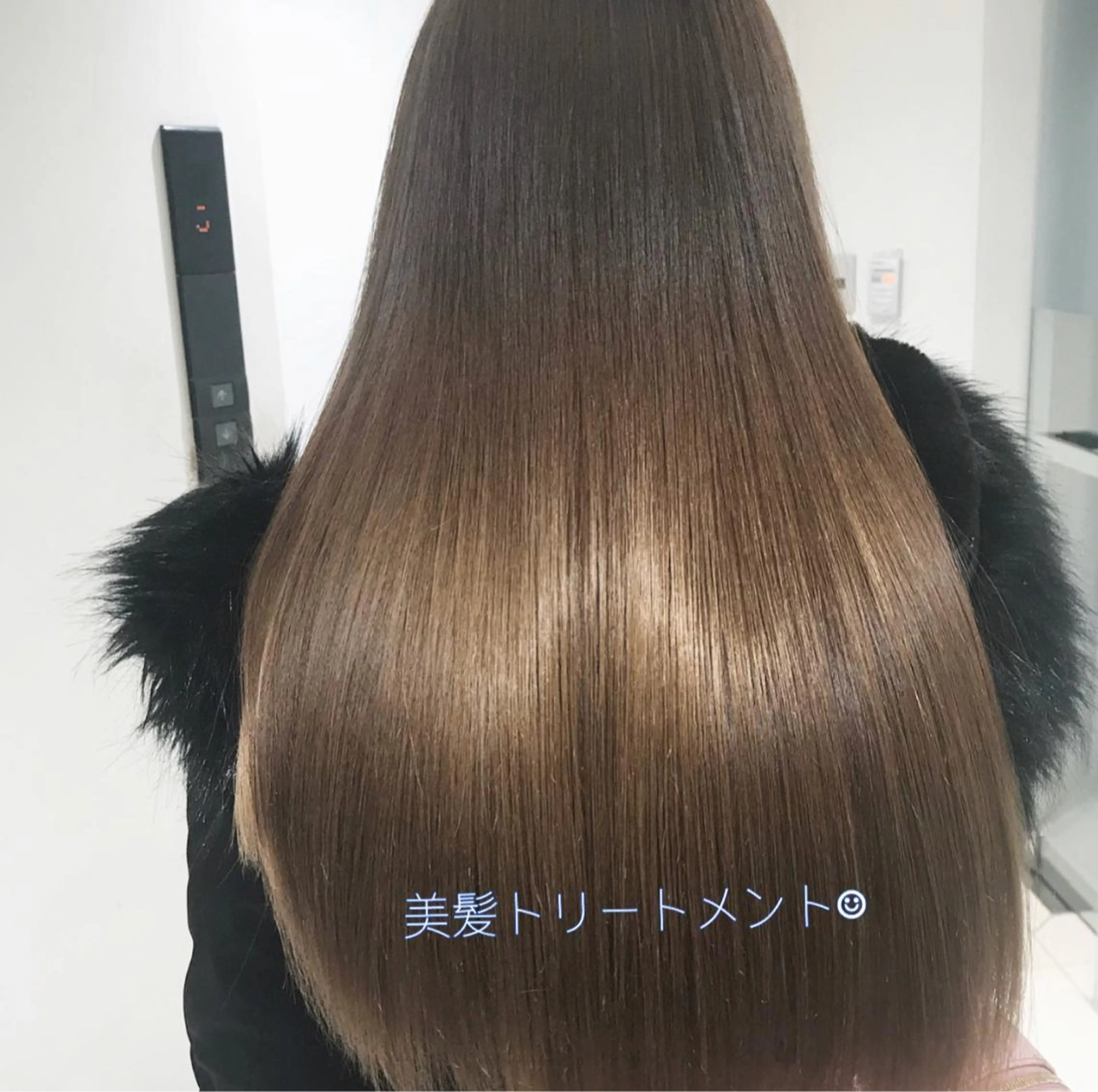 セミロング 髪質改善 トリートメント エクステ　ユノキ リョウタのヘアスタイル