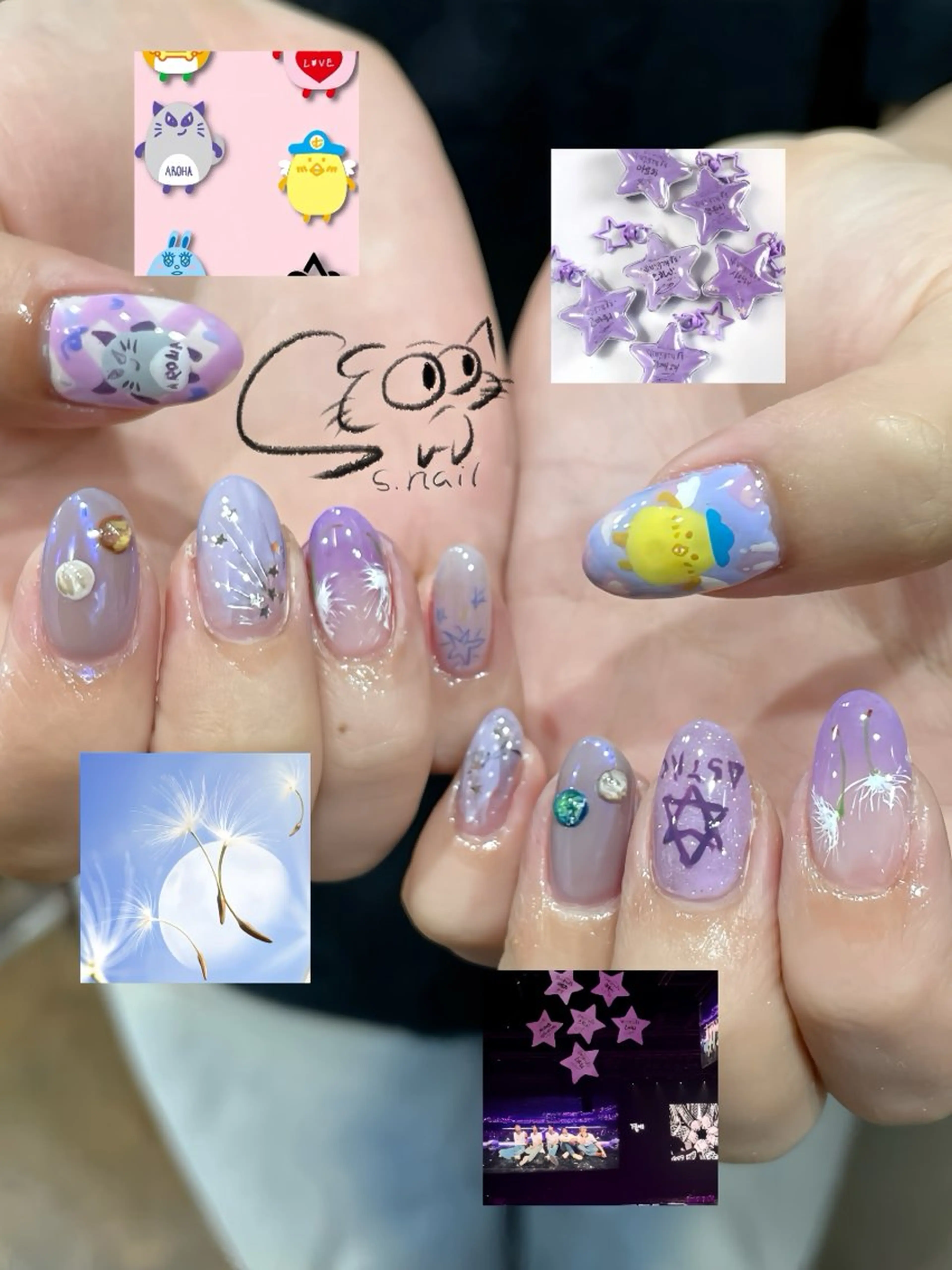 ネイル チークネイル フレンチネイル グラデーション マグネットネイル ワンカラーネイル ハンドネイル S.nail所属・S.nail _のネイルデザイン