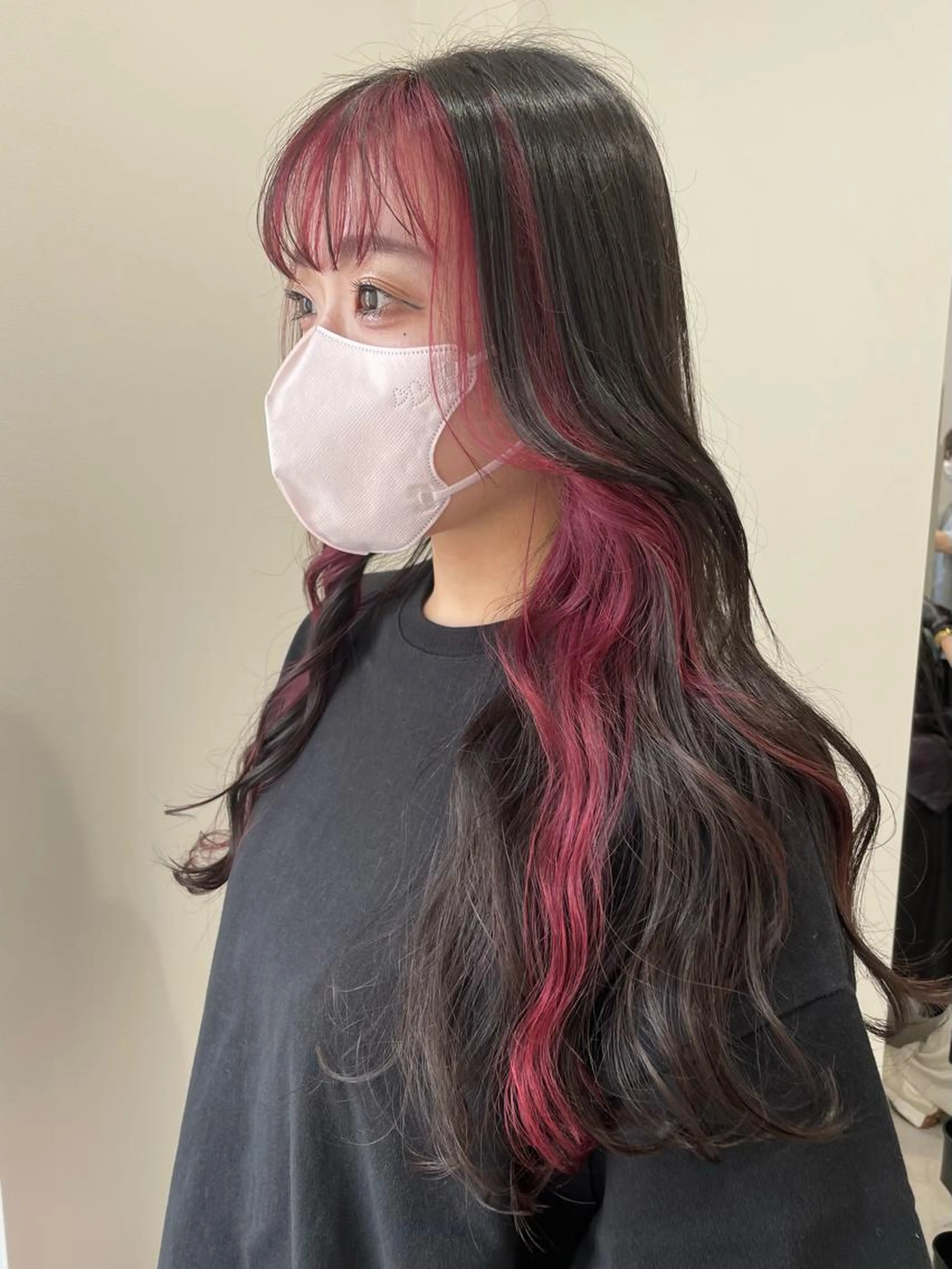 【インナーカラー🌷】カット+インナーブリーチ+全体カラーの写真
