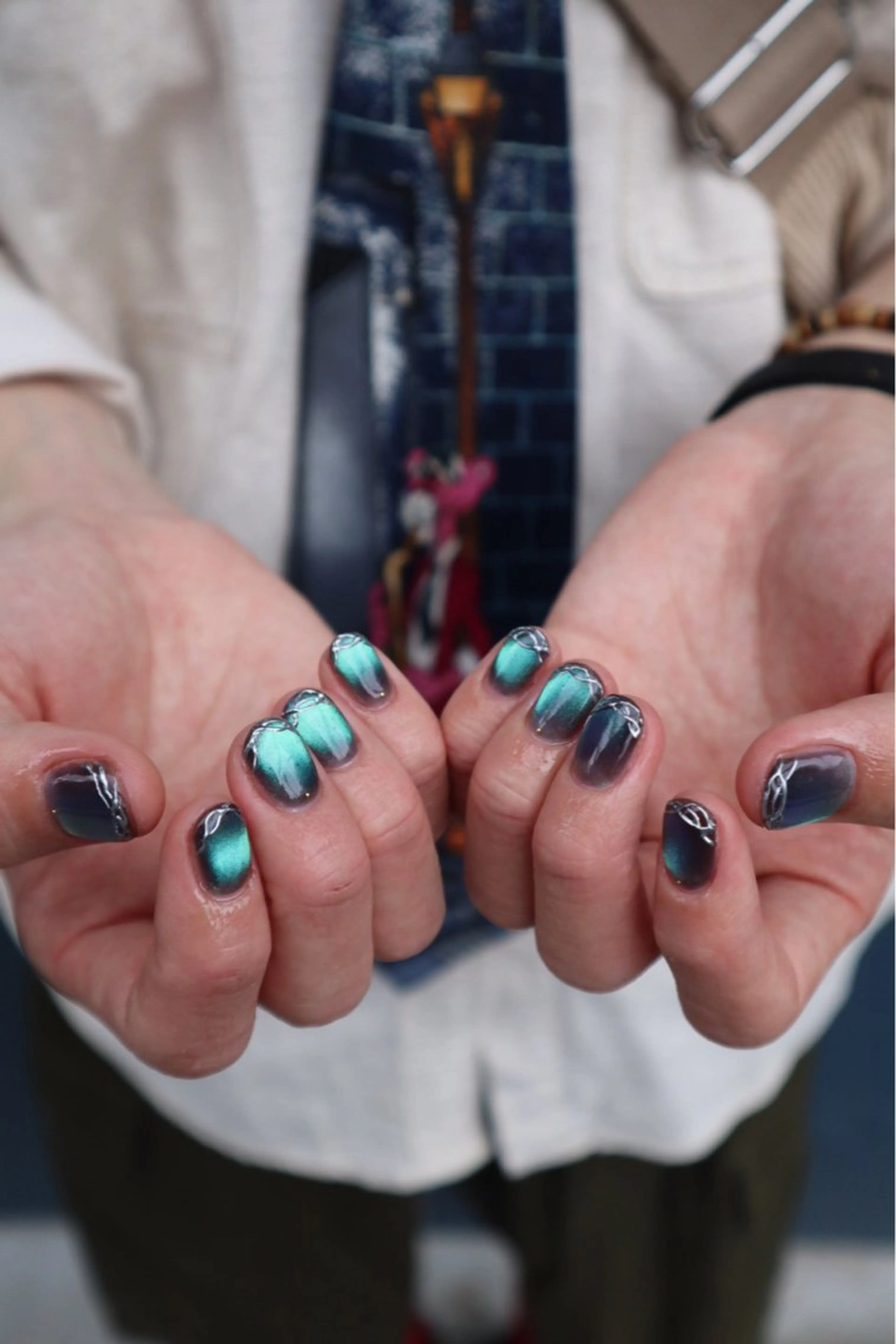 ネイル メンズネイル ハンドネイル sister  mohawk所属・chika ／ nailのネイルデザイン