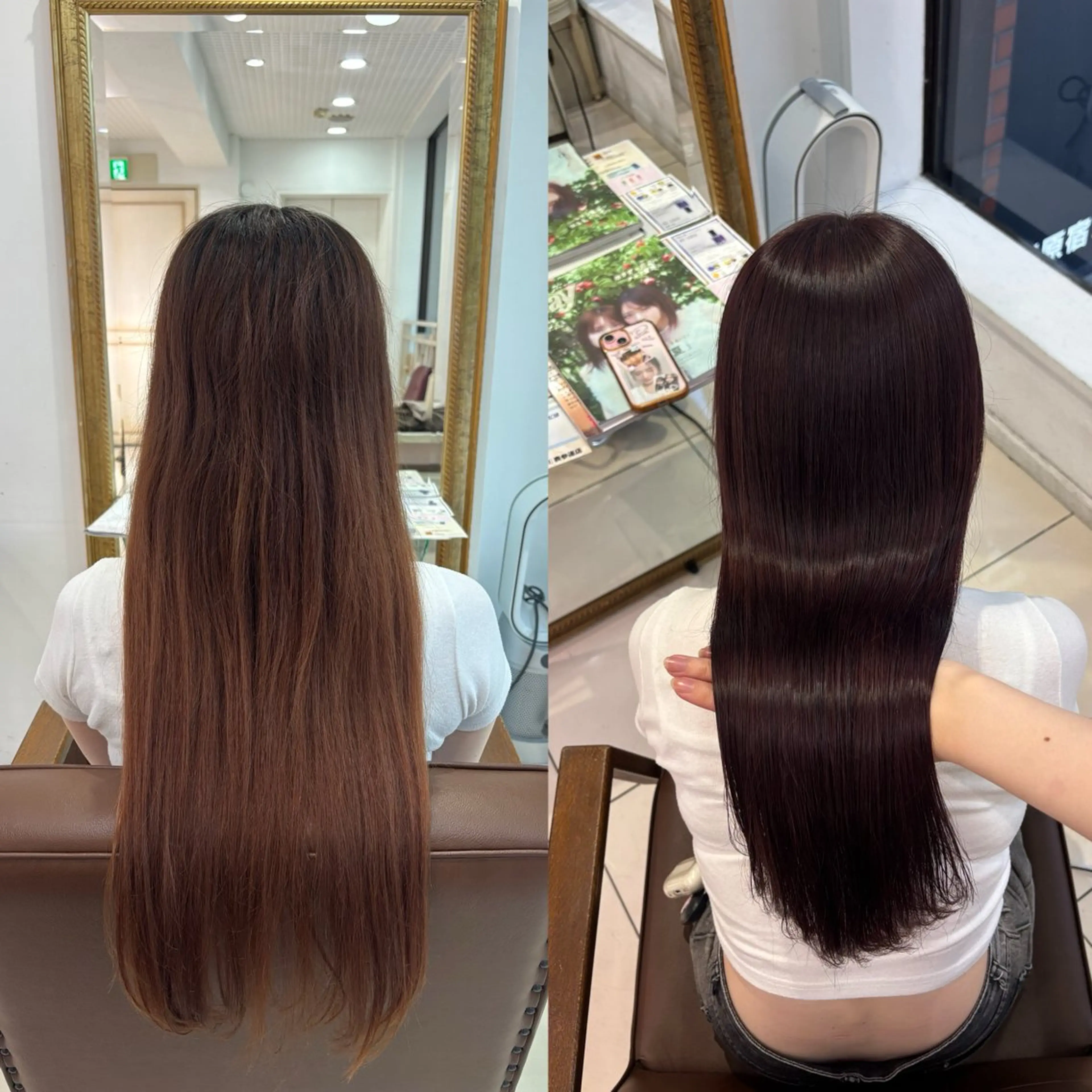 ロング 縮毛矯正 トリートメント 縮毛・髪質改善🩰 mai🐰ྀི🤍のヘアスタイル