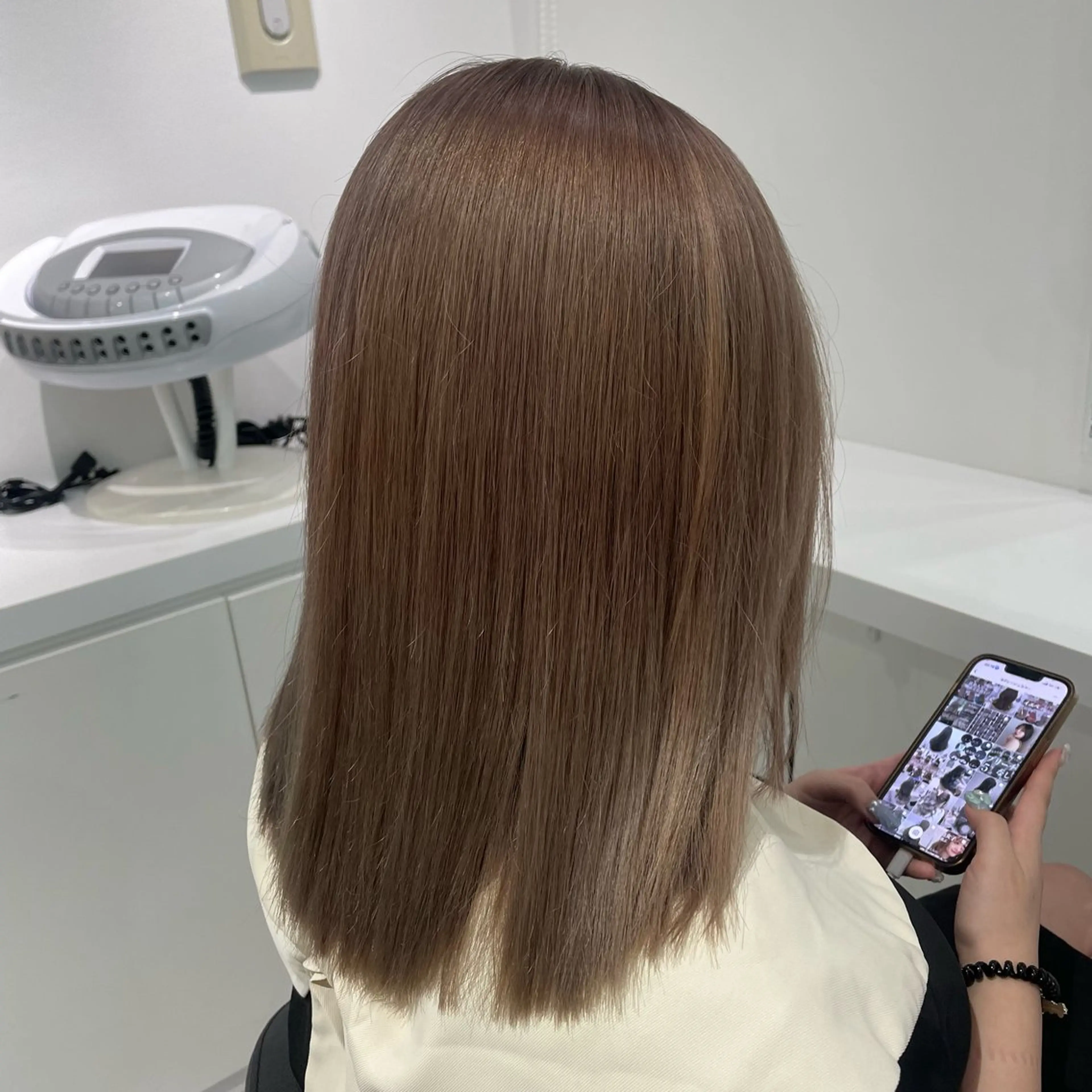 ミディアム 大人っぽ上品🤍韓国 レイヤー🤍ふうがのヘアスタイル