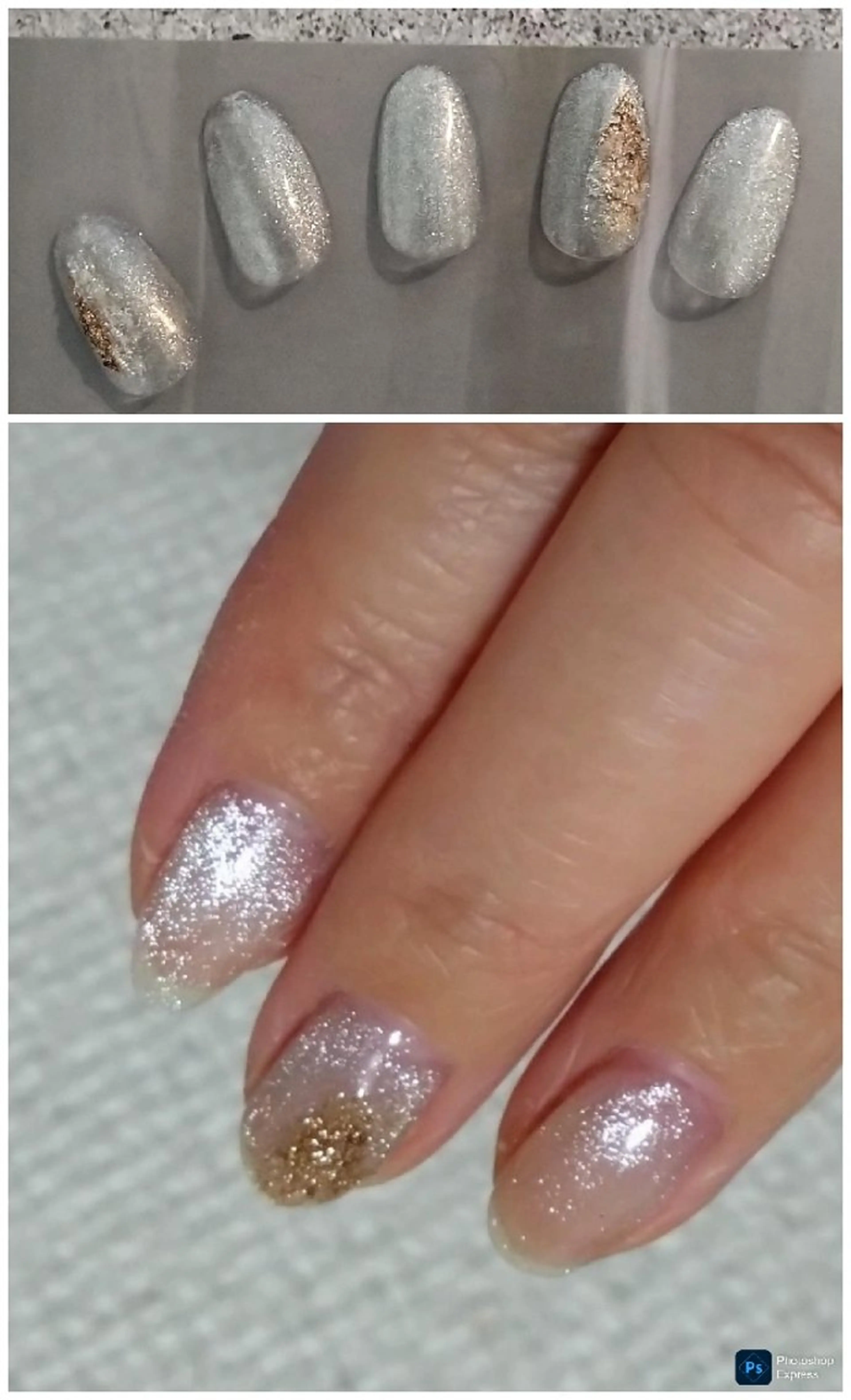 ネイル クリアネイル マグネットネイル シンプルネイル Nanairo ネイル所属・Nanairoネイル Reikoのネイルデザイン