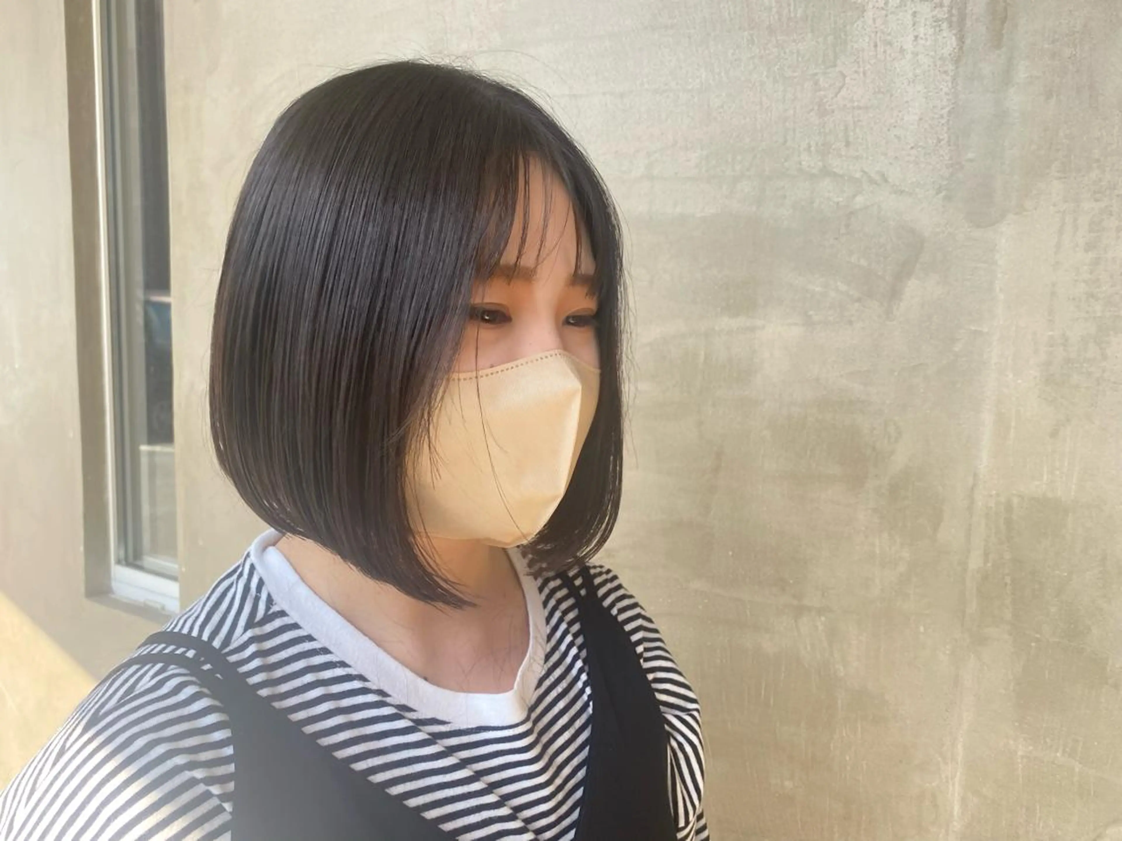 ショート ボブ カット 柔らかカラー🥛 mayucoのヘアスタイル