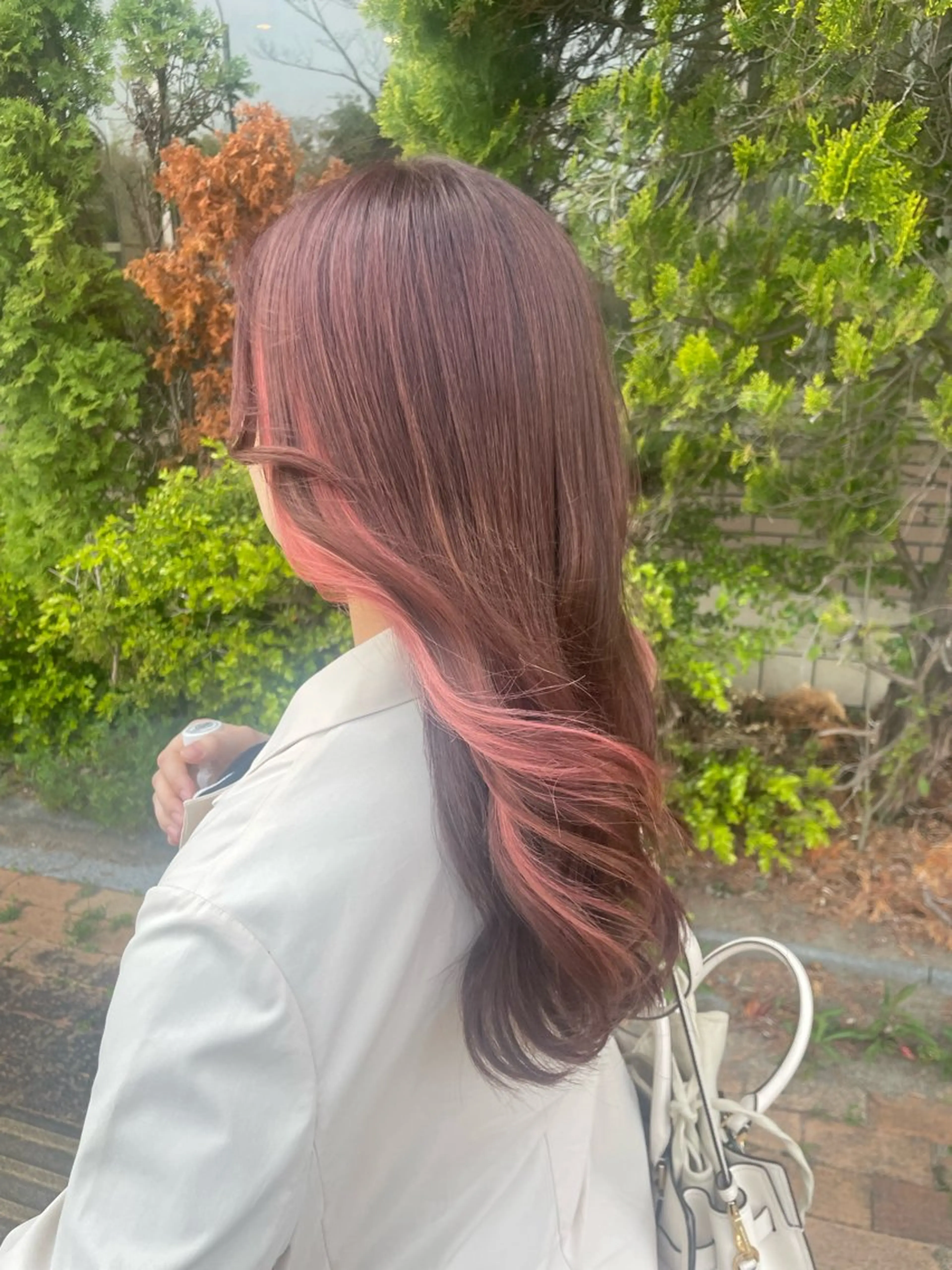 カラー インナーカラー ヘアカラー 下澤 天音のヘアスタイル