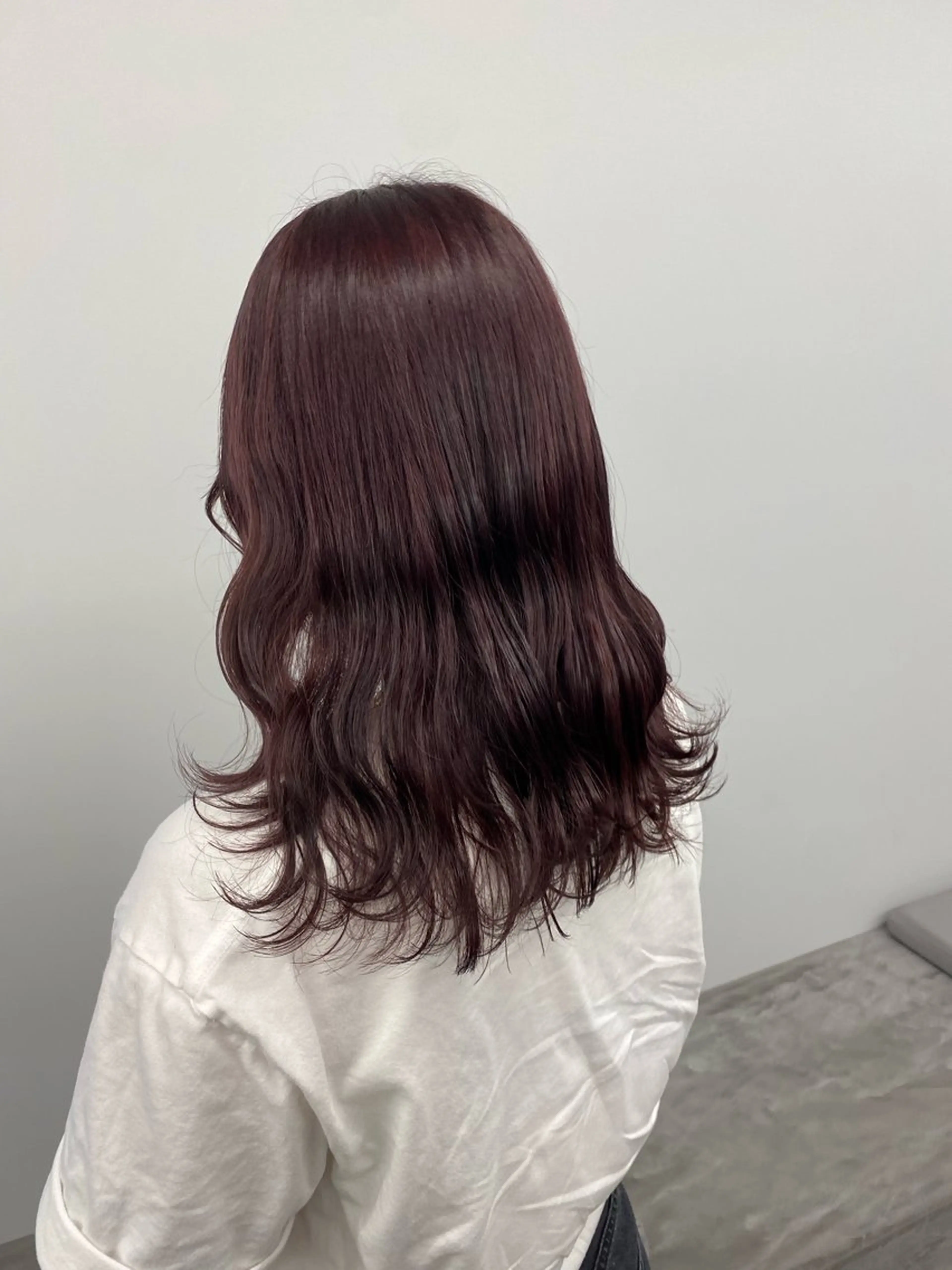 セミロング ヘアカラー ROCCO3rd / りんなのヘアスタイル