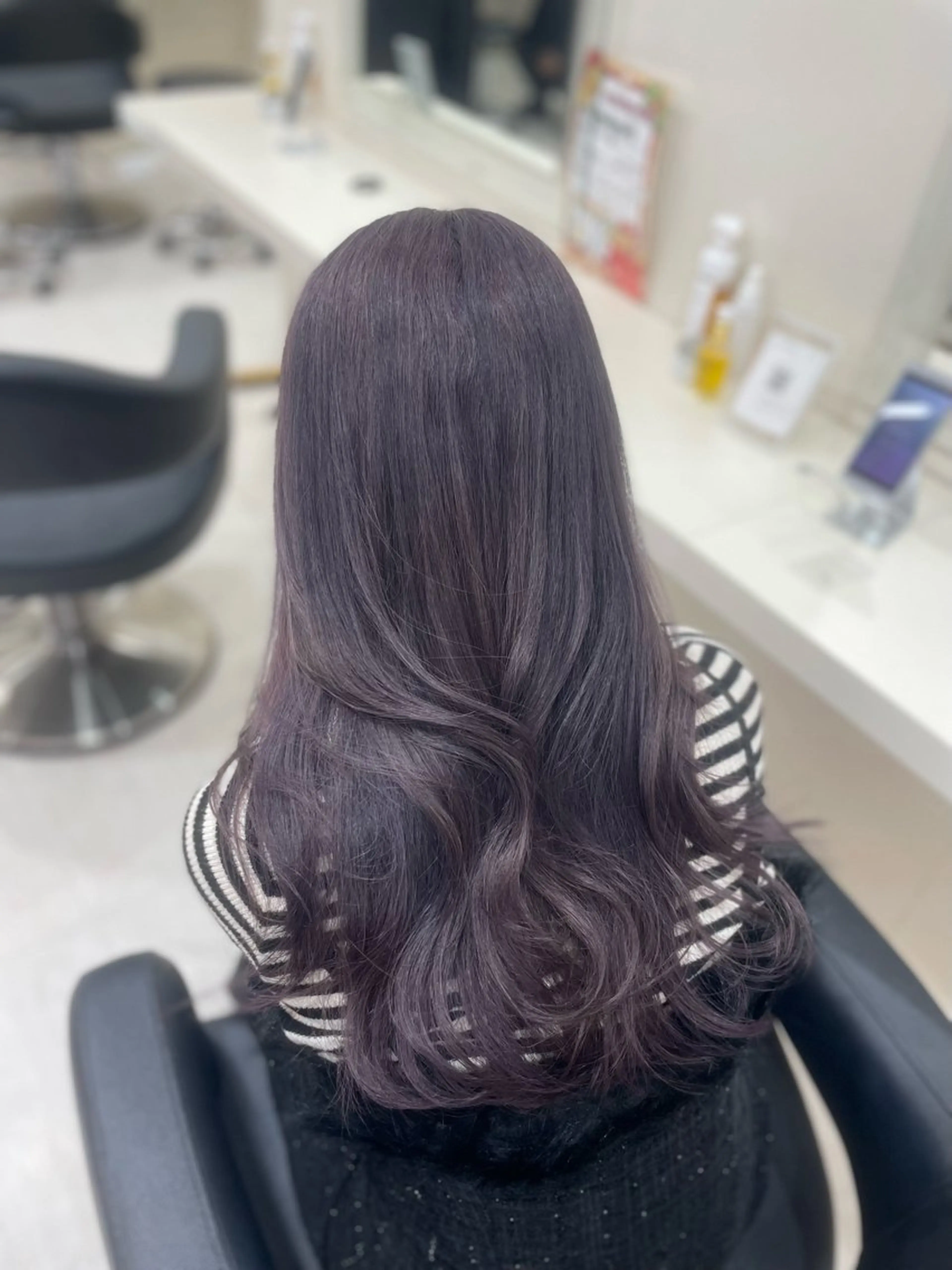 ロング ヘアカラー トリートメント 🎀淡めモテカラー WAKANA🎀のヘアスタイル