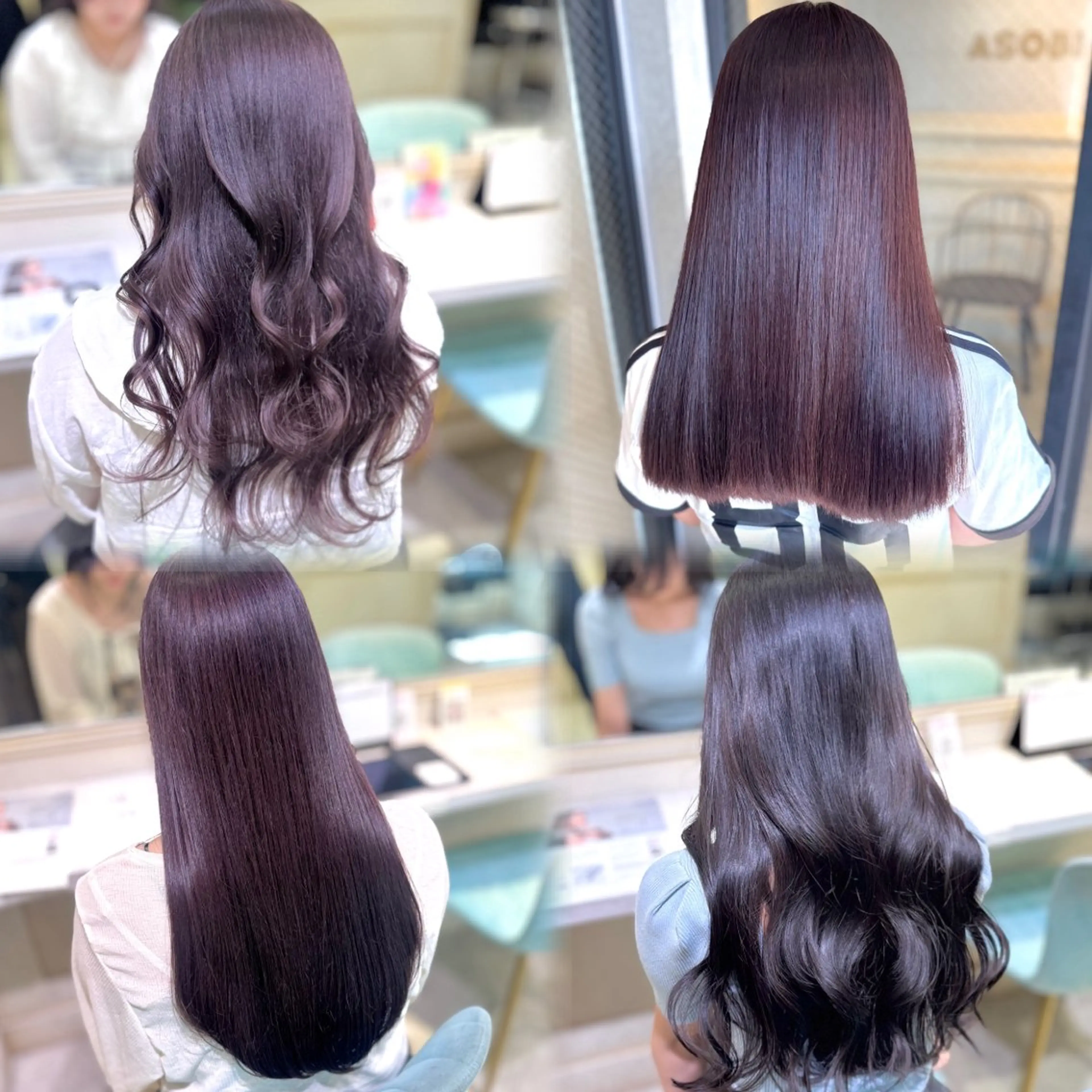 ロング カラー ヘアカラー トリートメント 透明感カラー/ kazusaのヘアスタイル