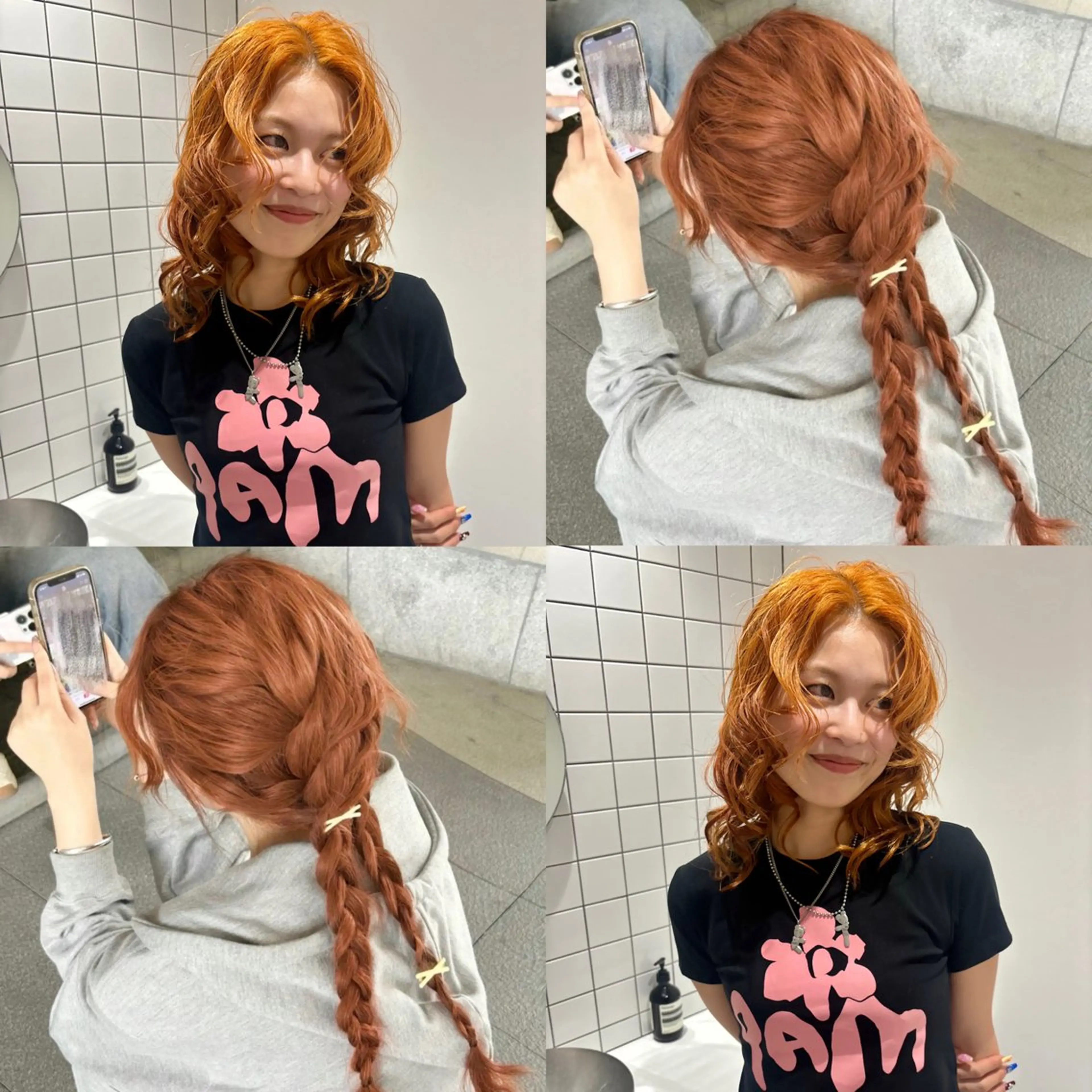 セミロング カラー nit  by ahnkism所属・カットモデル 盛れるヘア♡MANAのヘアスタイル