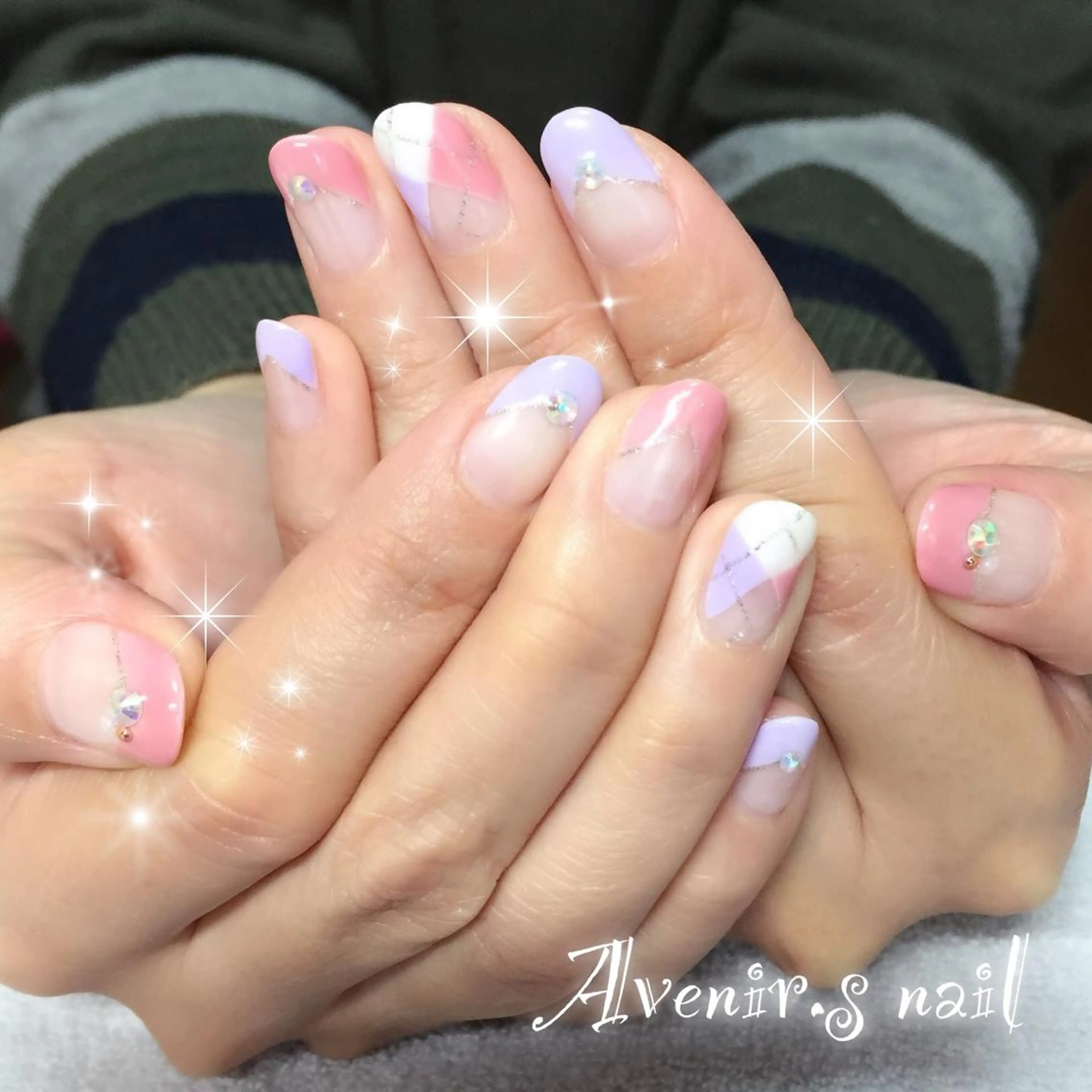 ネイル フレンチネイル Home Salon Avenir.のネイルデザイン