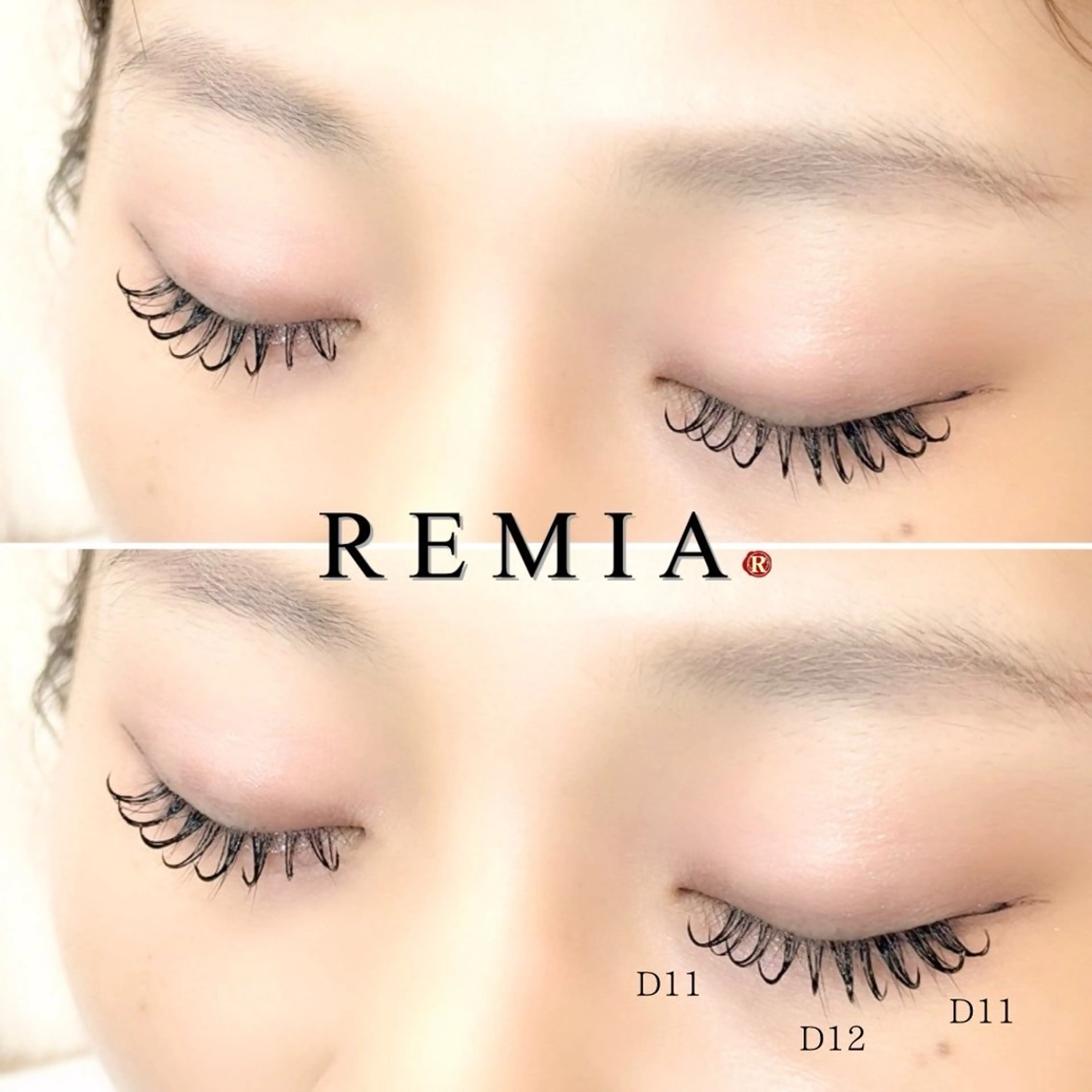 マツエク・マツパ マツエク REMIA 横須賀中央所属・REMIA横須賀中央 翁川なぎさのマツエク・マツパデザイン