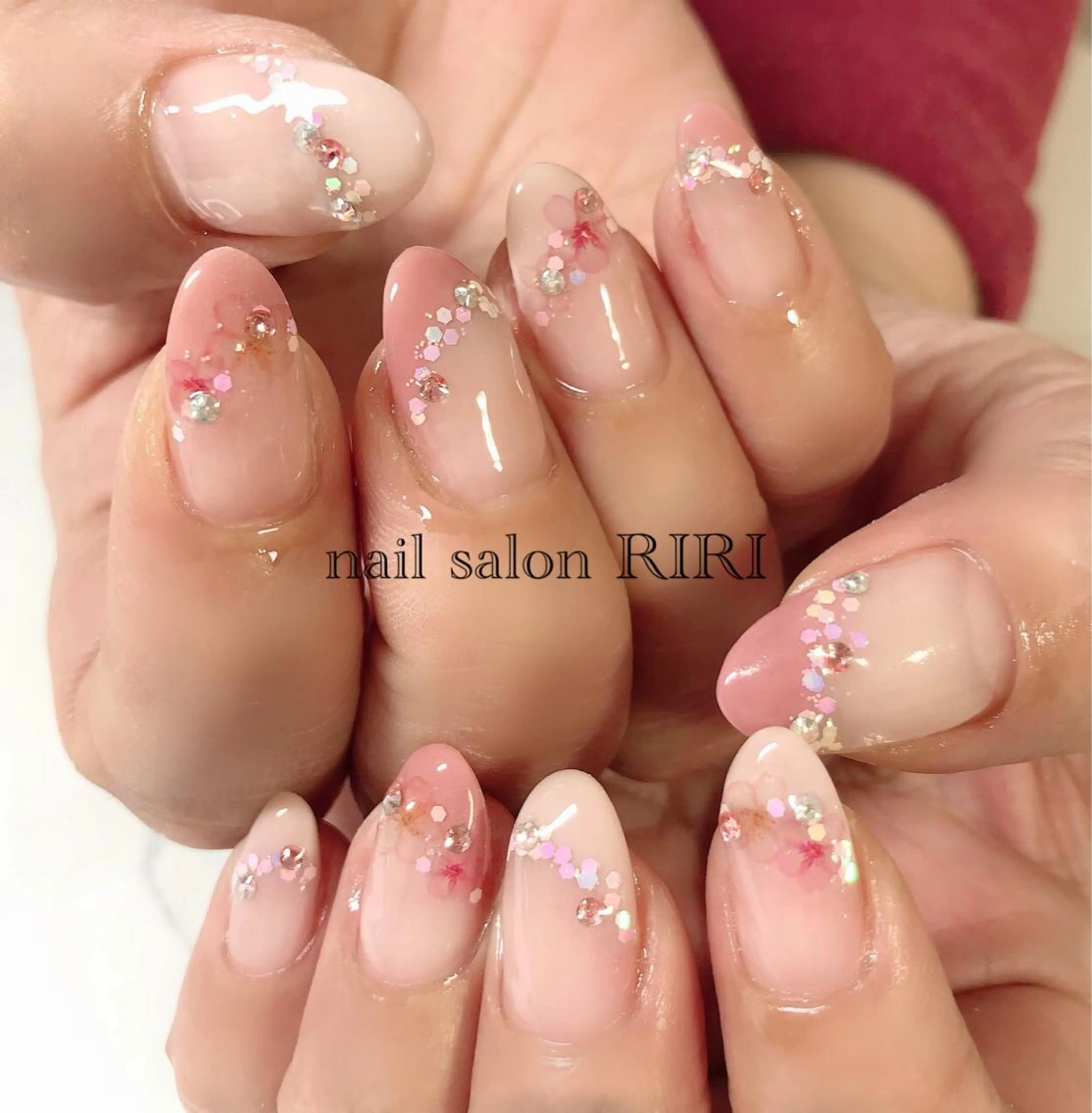 ネイル 桜ネイル private  nail  salon RIRI所属・RIRI リリのネイルデザイン