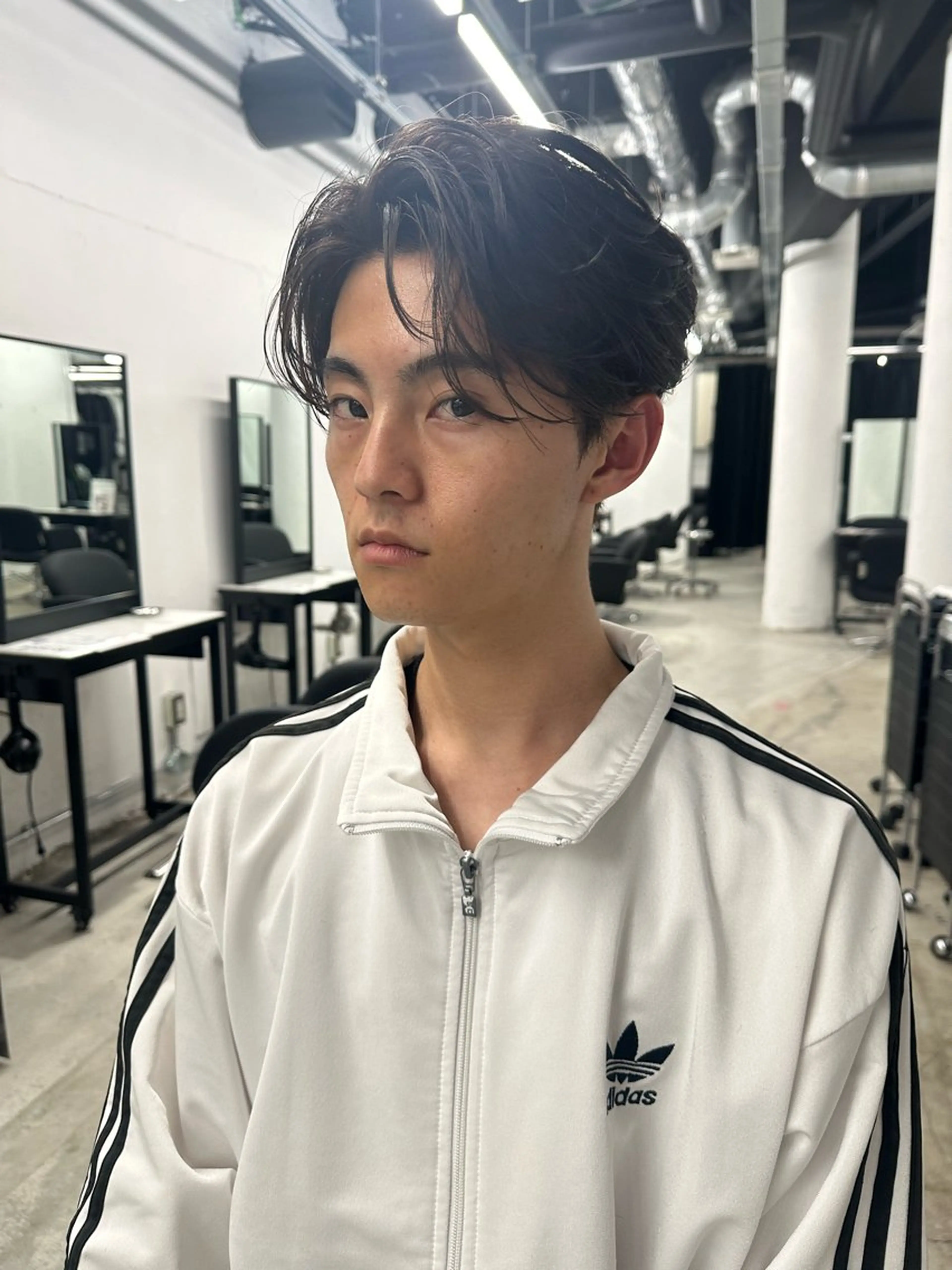 パーマ メンズ 【pia】 江田岳斗のヘアスタイル
