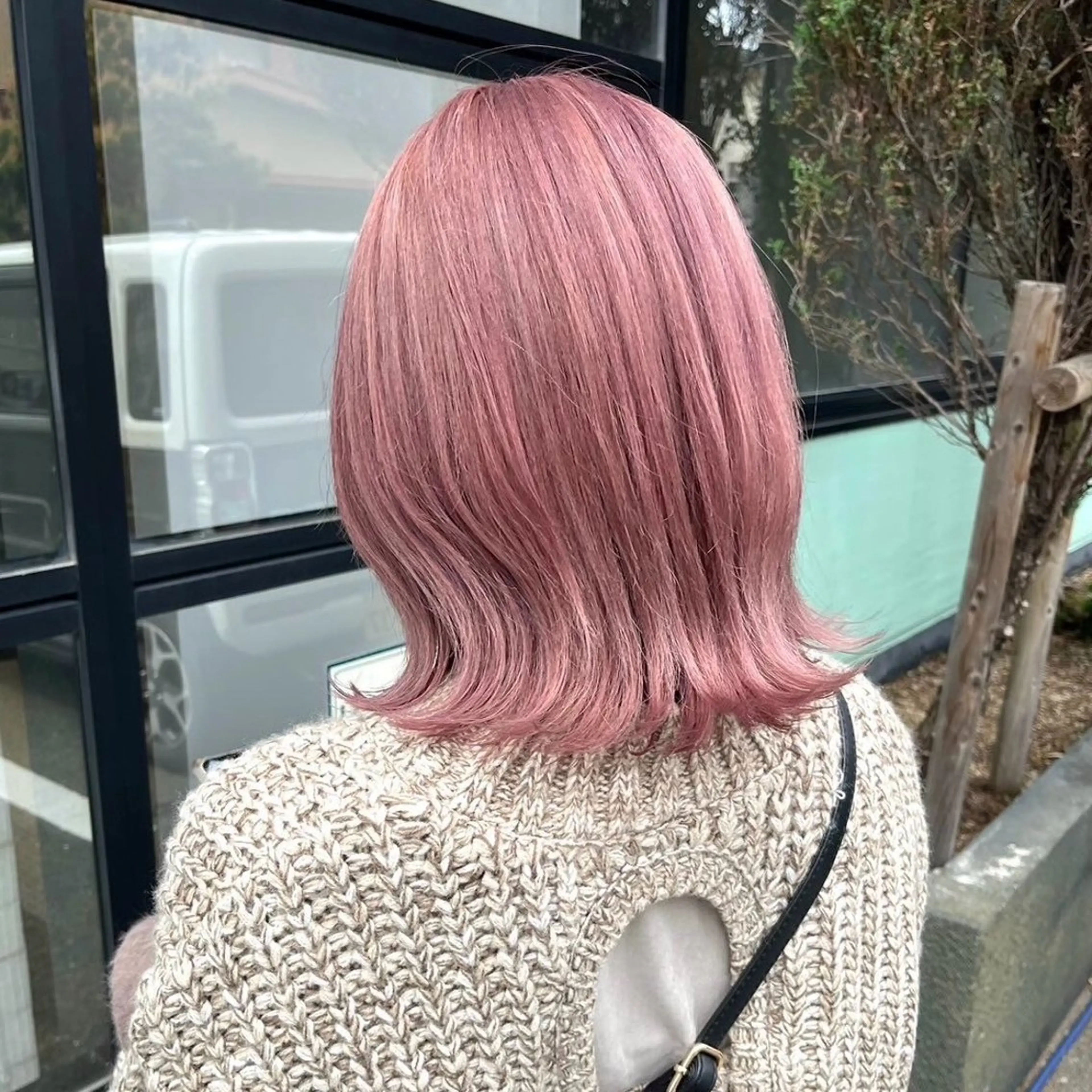 ミディアム カラー カット ヘアカラー トリートメント カラー/韓国レイヤー /ブリーチ/hinaのヘアスタイル