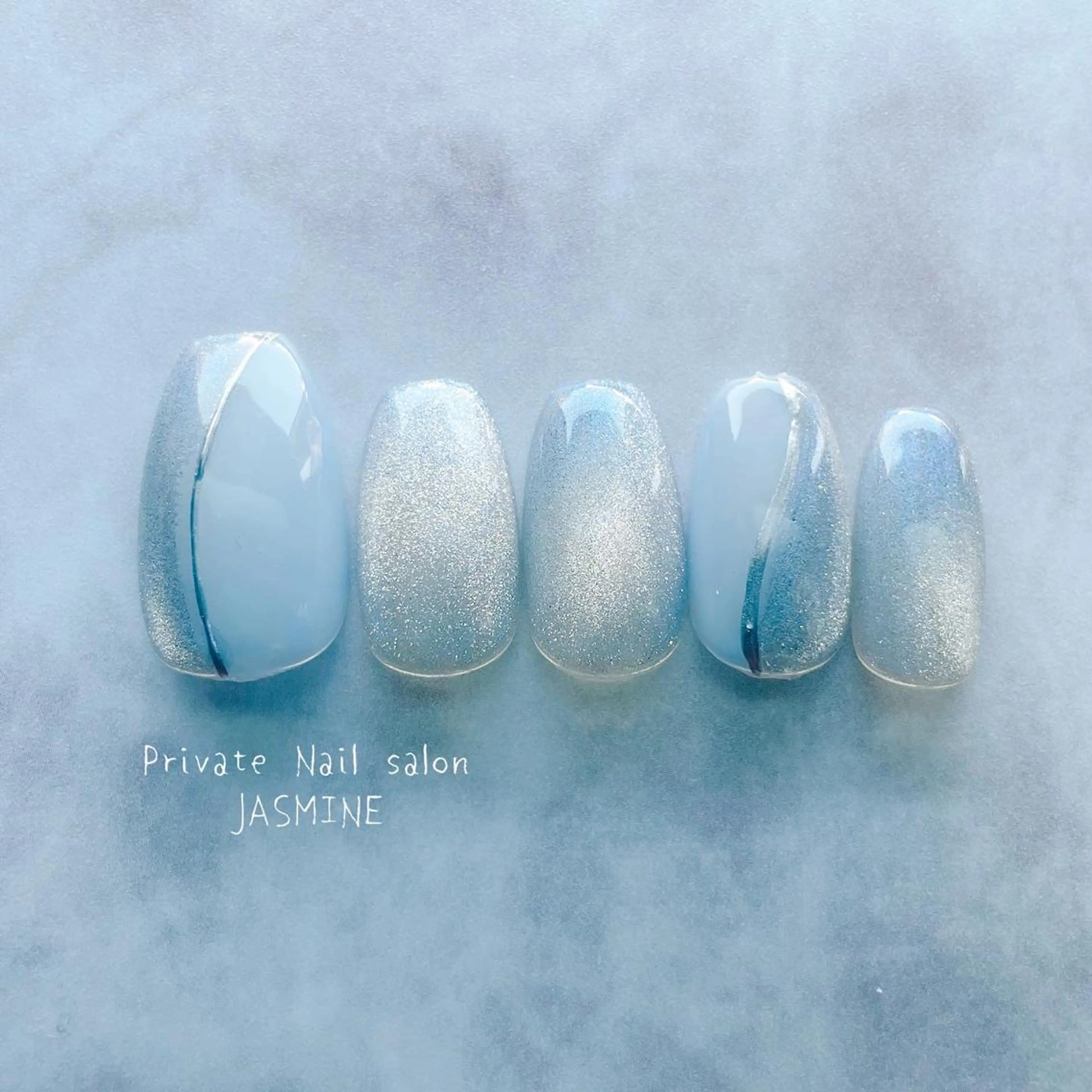 ネイル マグネットネイル Nail salon JASMINEのネイルデザイン